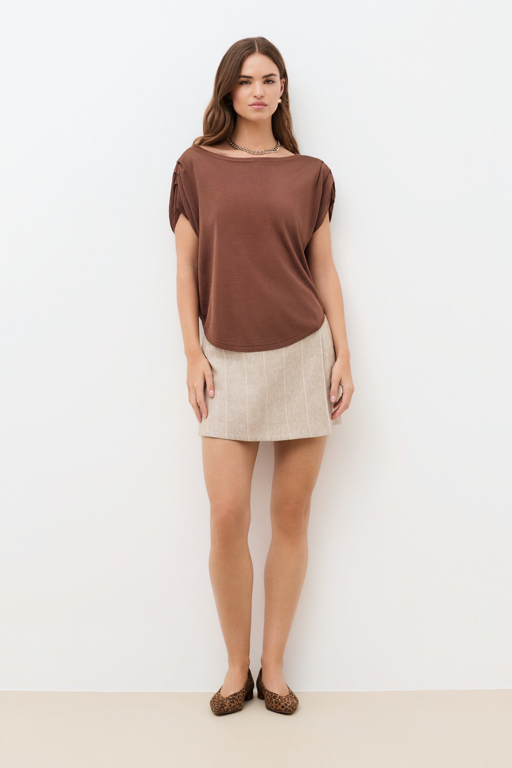 Debbie sweater brown woman