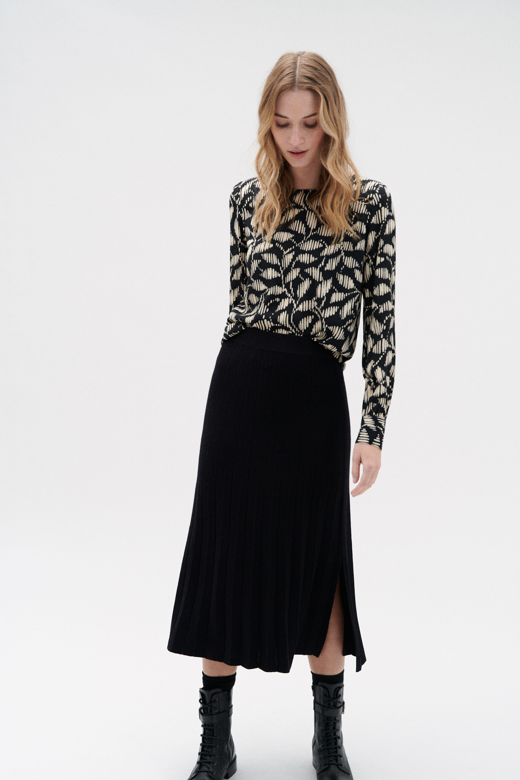 blouse lena a motifs noir femme blouse lena à motifs noir femme
