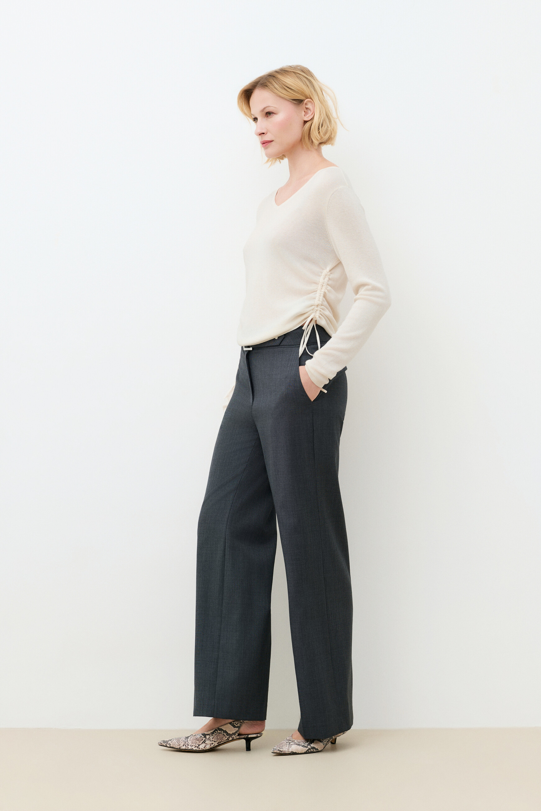 Msidonie sweater ecru woman