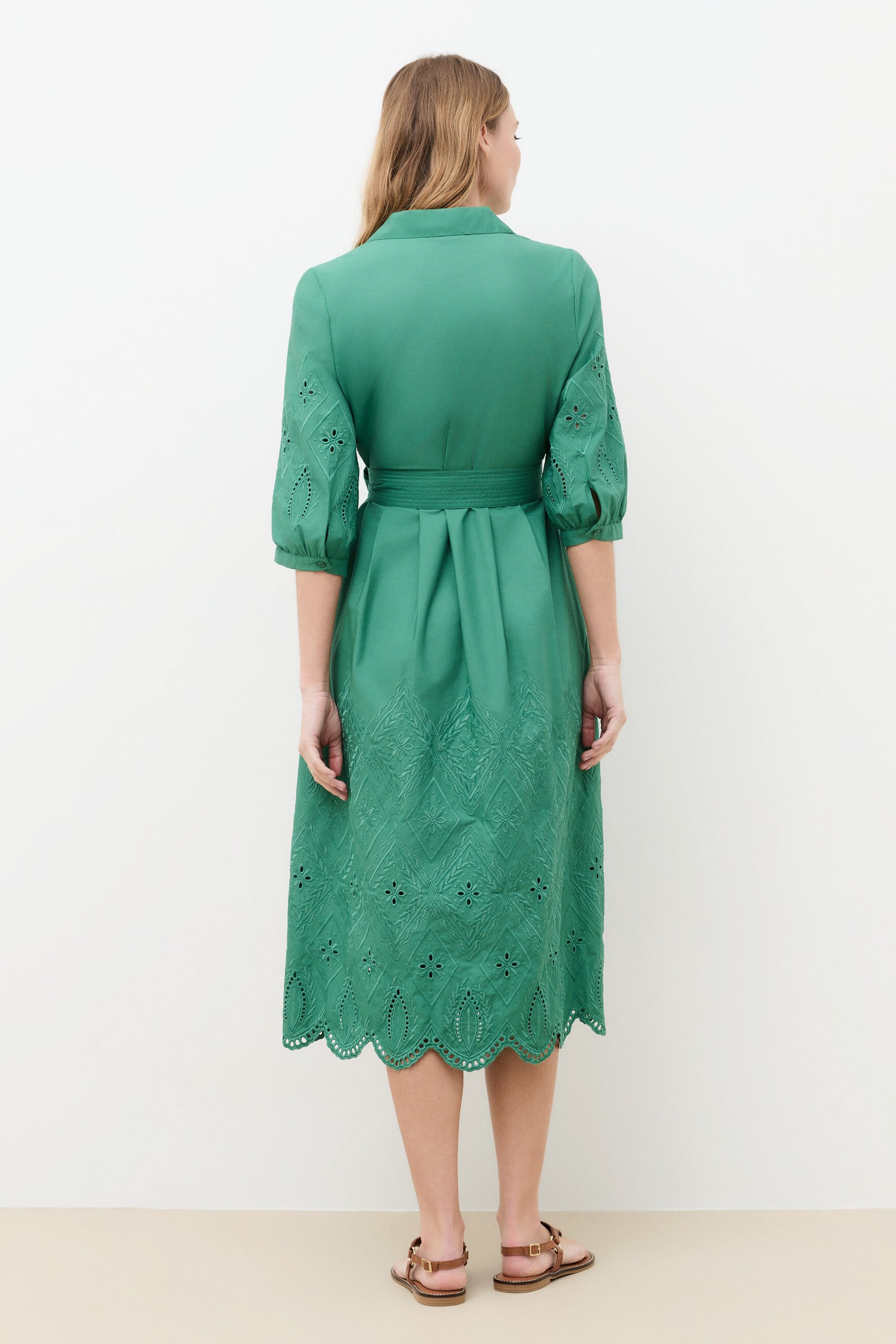 Romy dress green woman