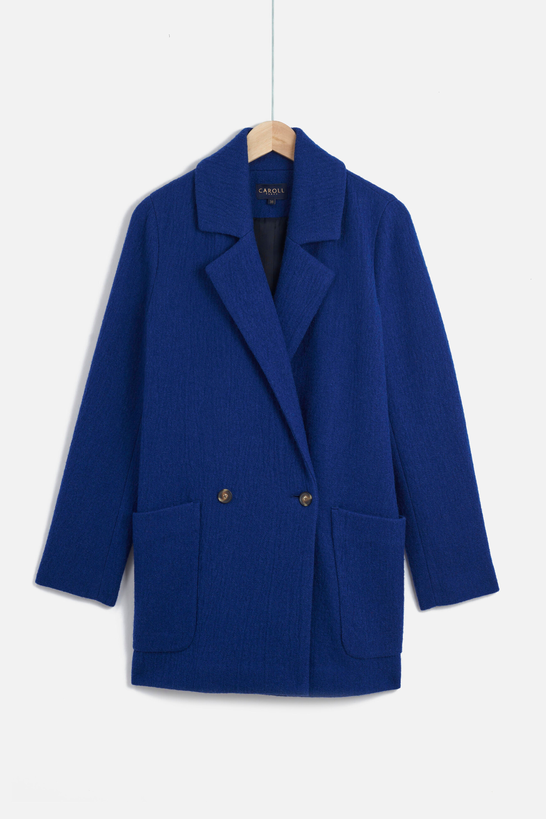 manteau marvin bleu roi femme manteau marvin bleu roi femme