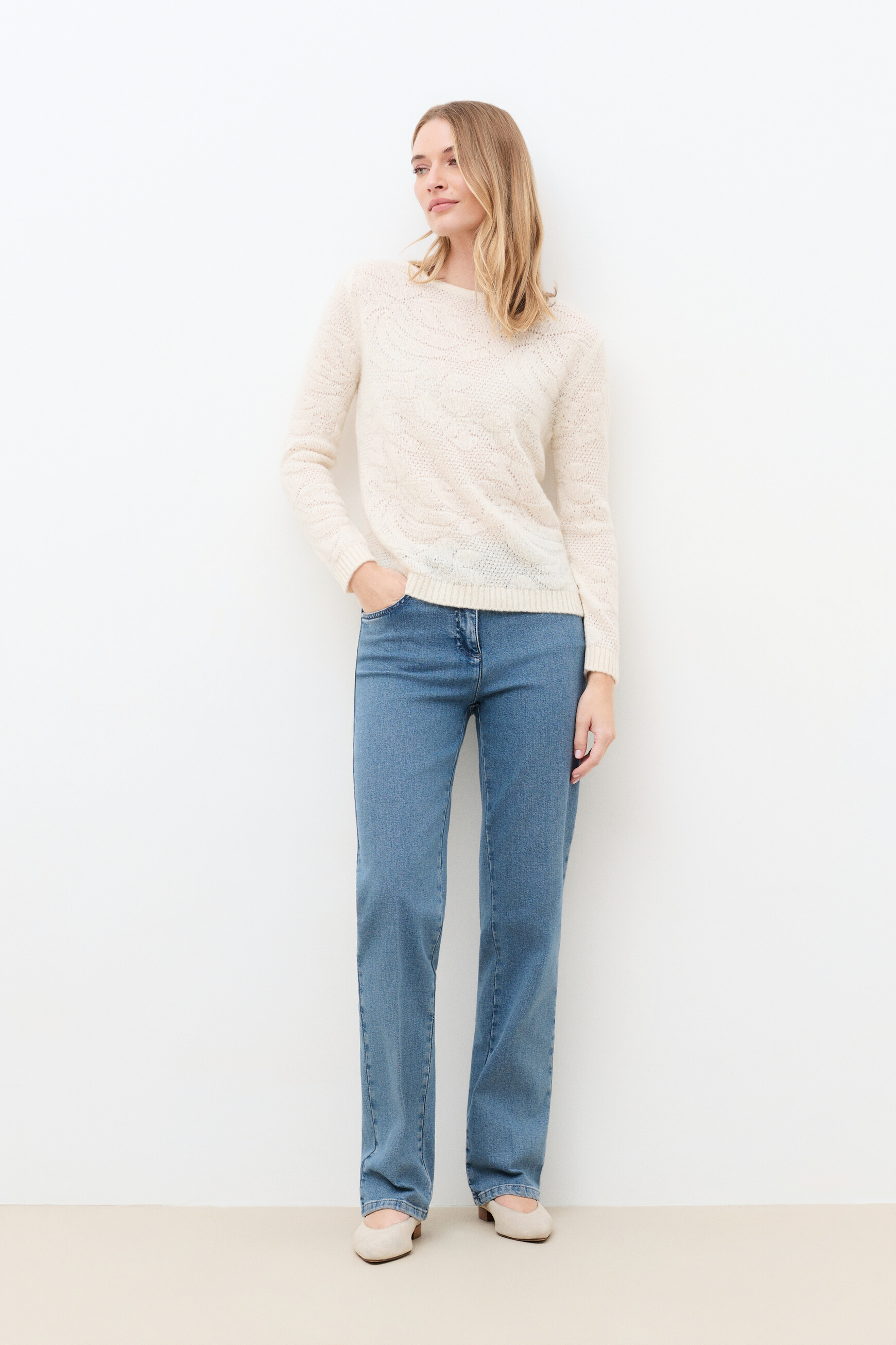 Mvannina sweater ecru woman