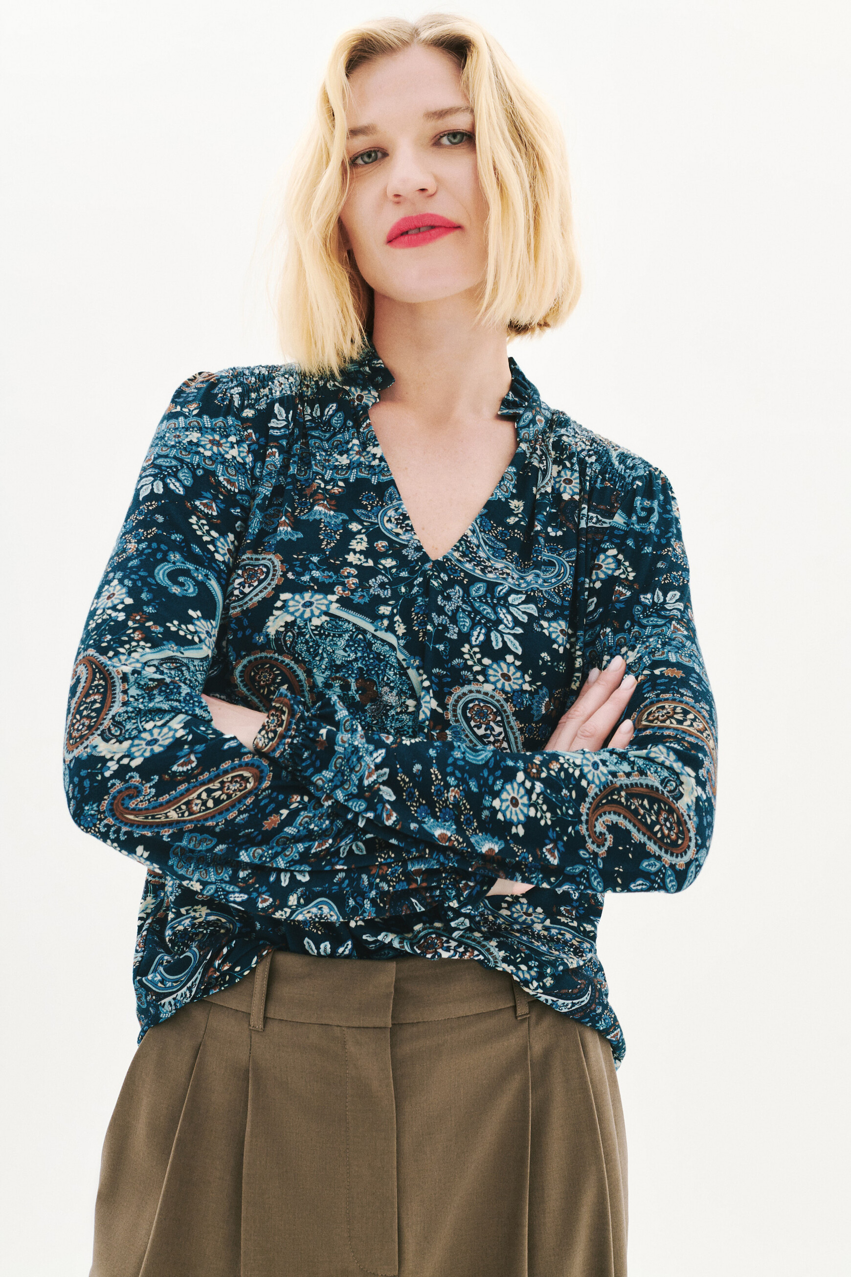 T-shirt Tiltana3 teal woman