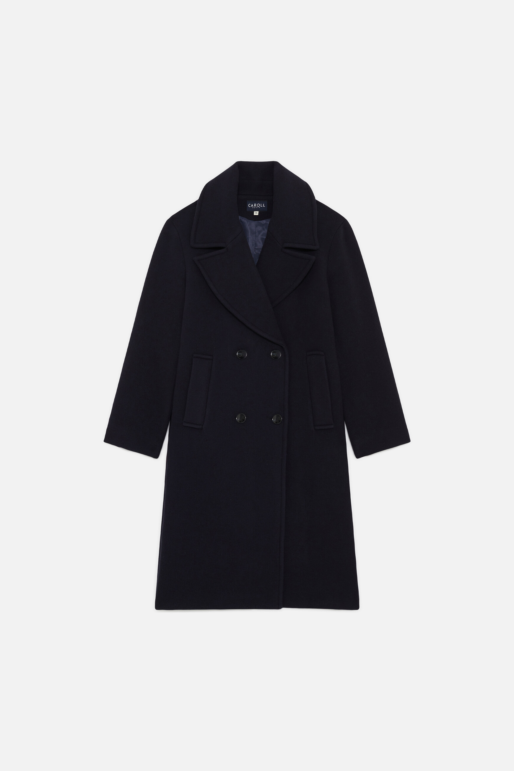 Manteau Gabanone bleu marine femme