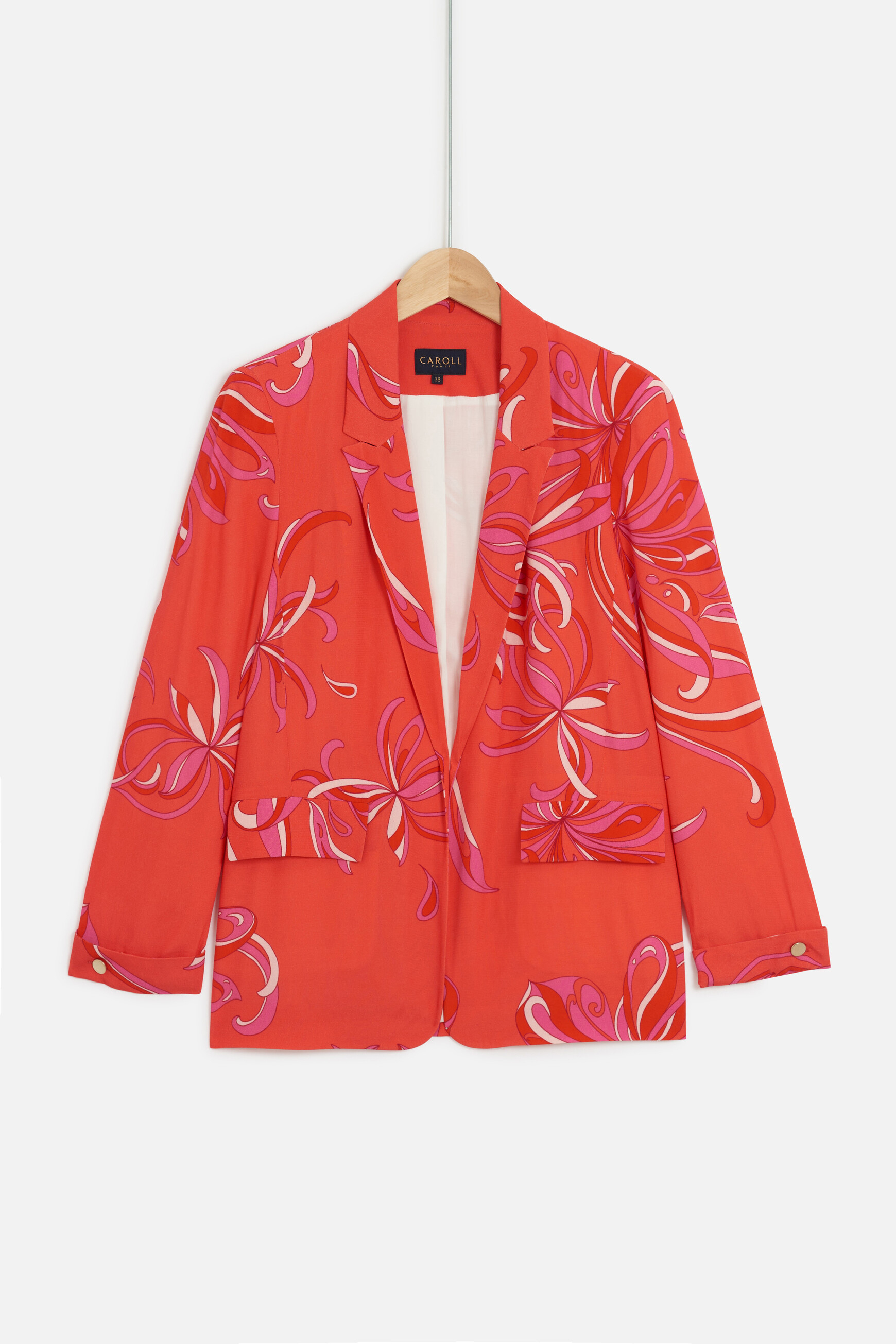 veste thais rouge clair femme veste thais rouge clair femme