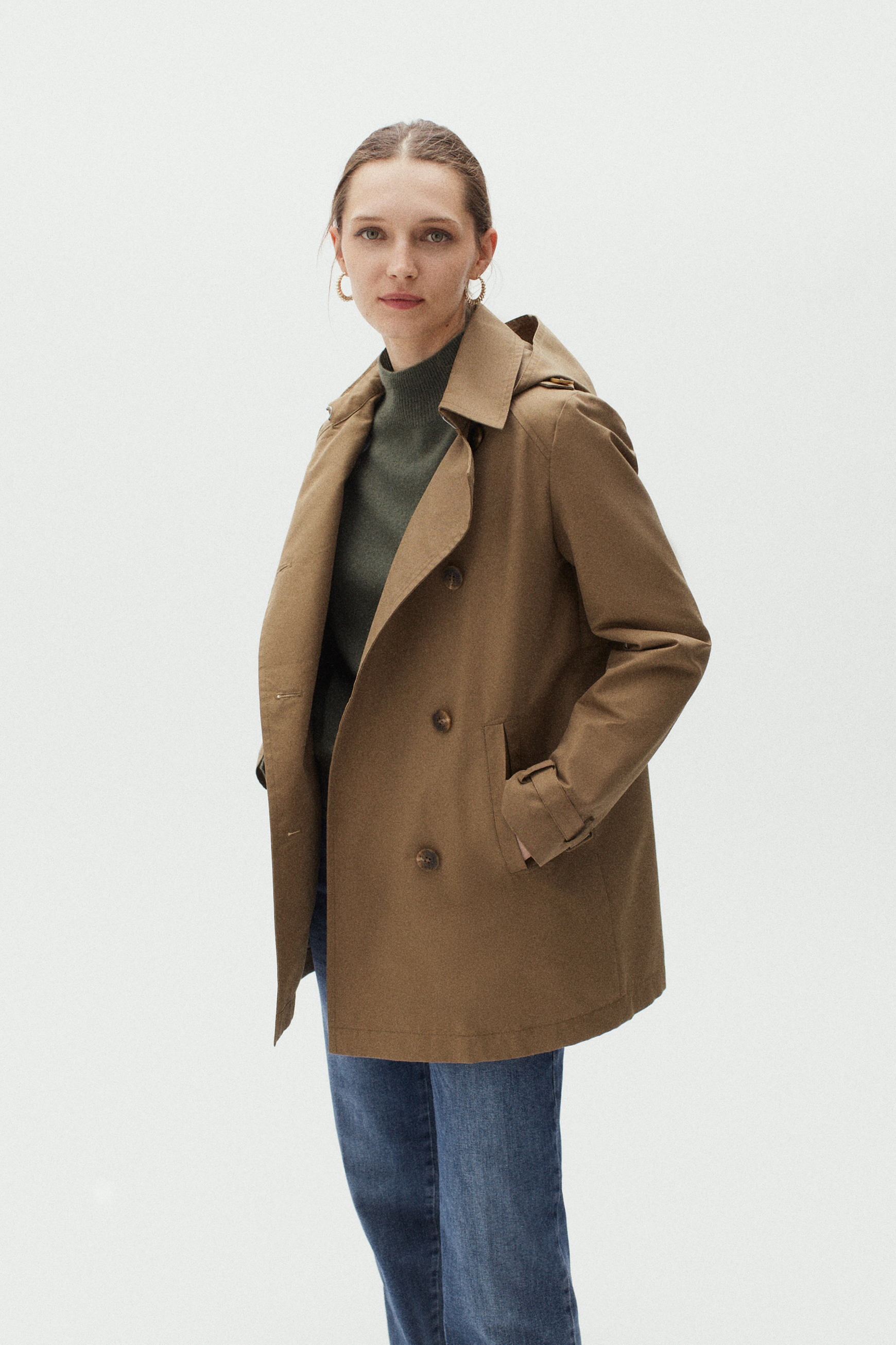 trench lublin vert kaki femme trench lublin vert kaki femme