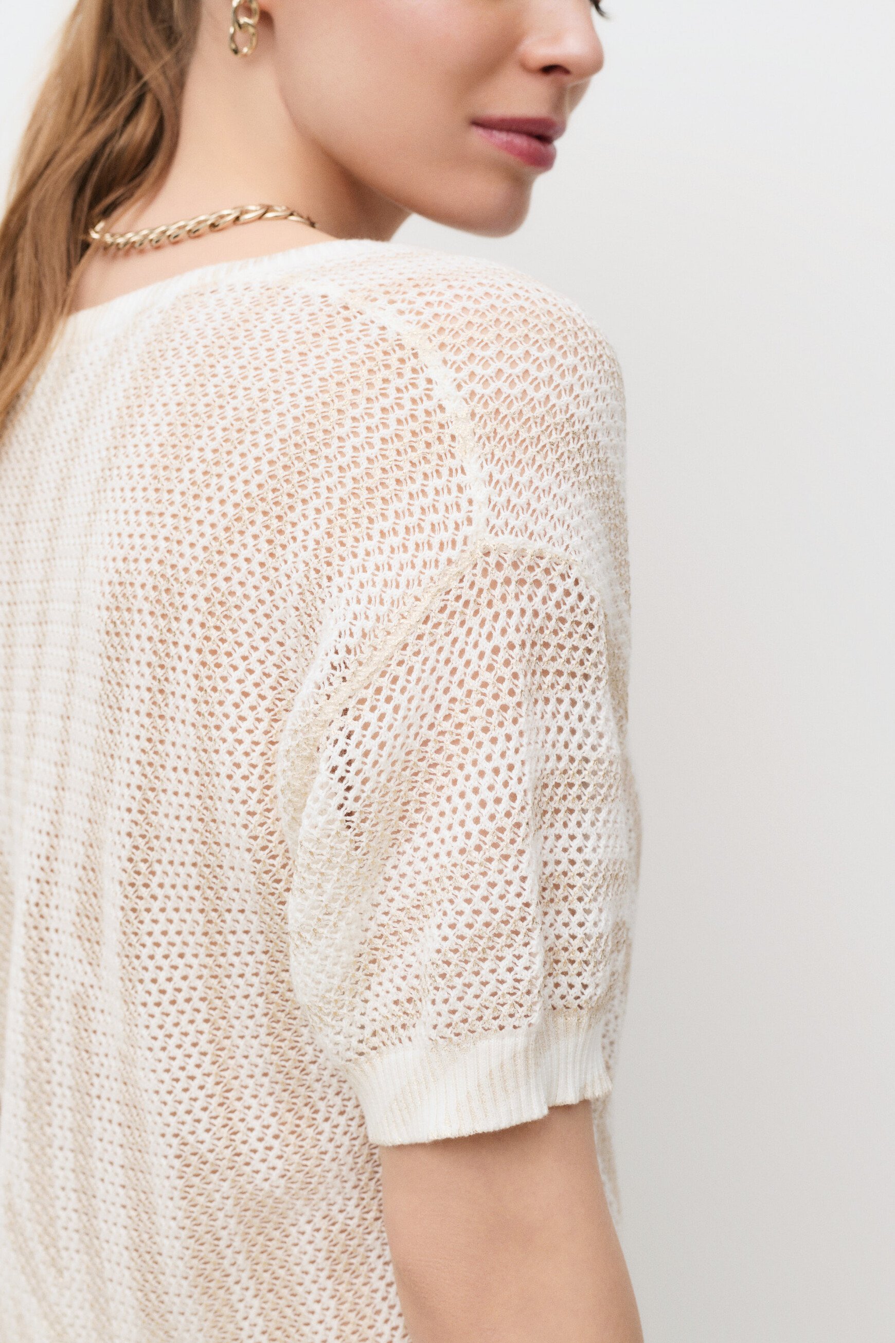 Miami2 sweater gold woman