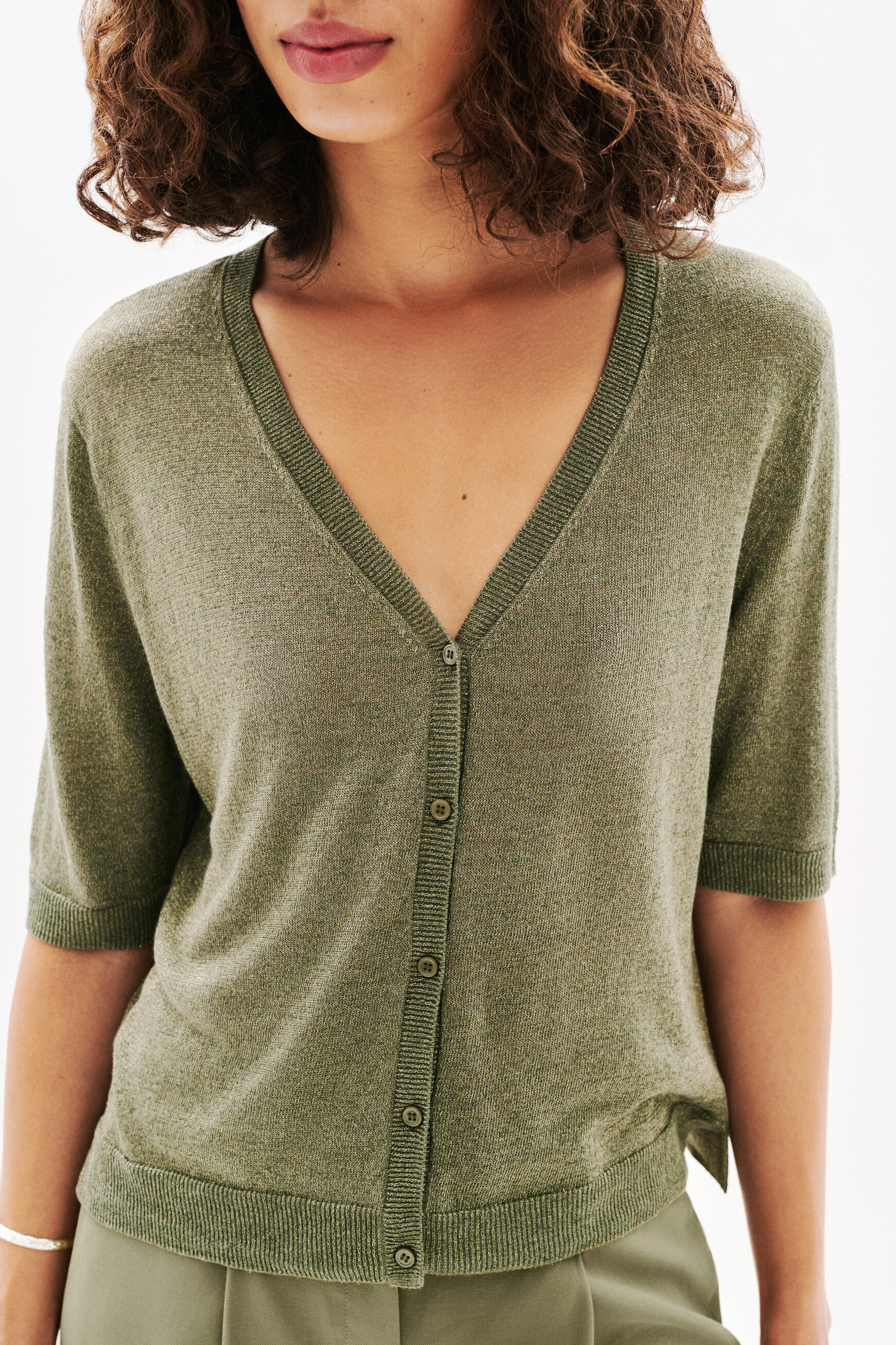 maglione milly verde cachi donna Maglione Milly verde cachi donna