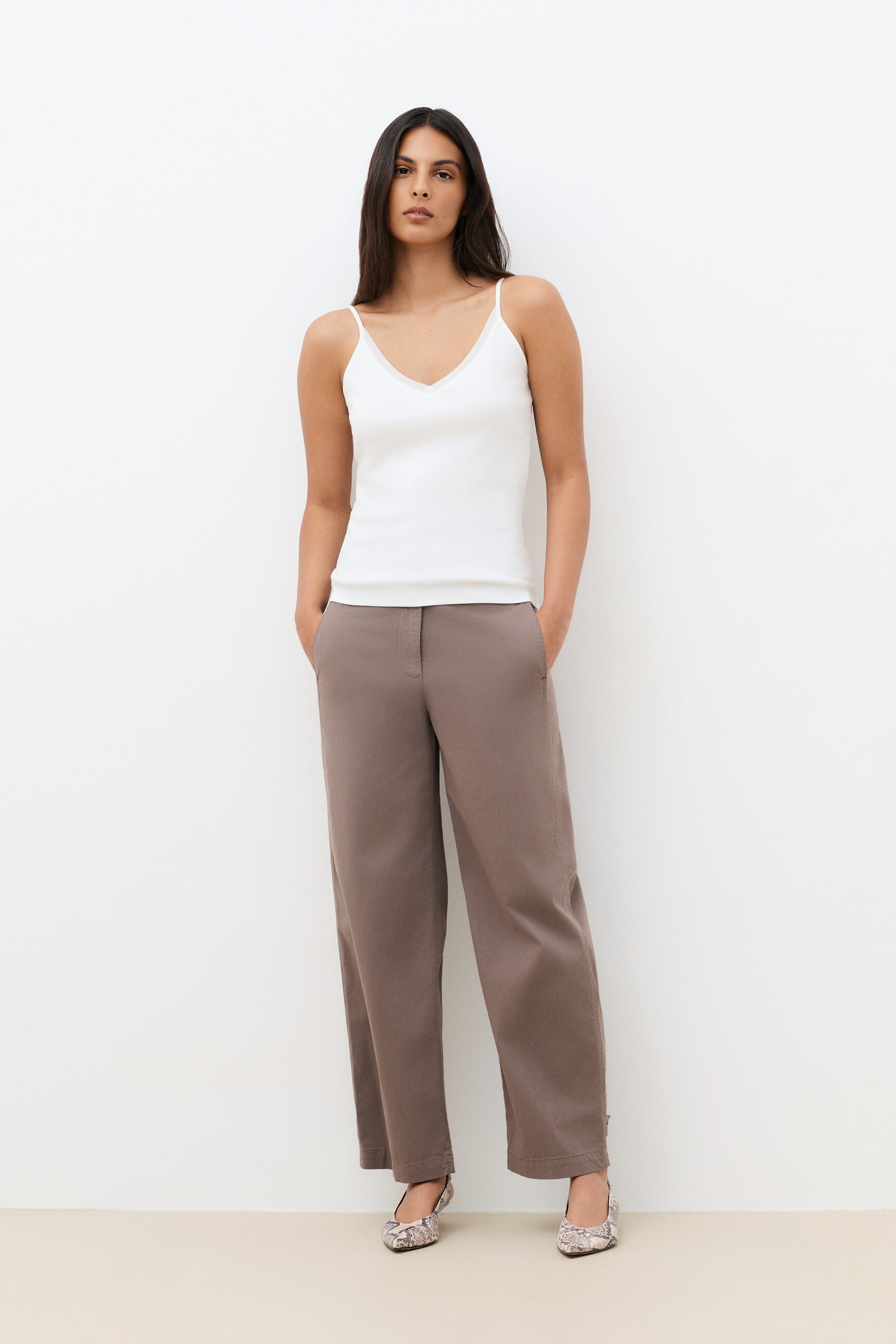 T-shirt Temeline ecru femme