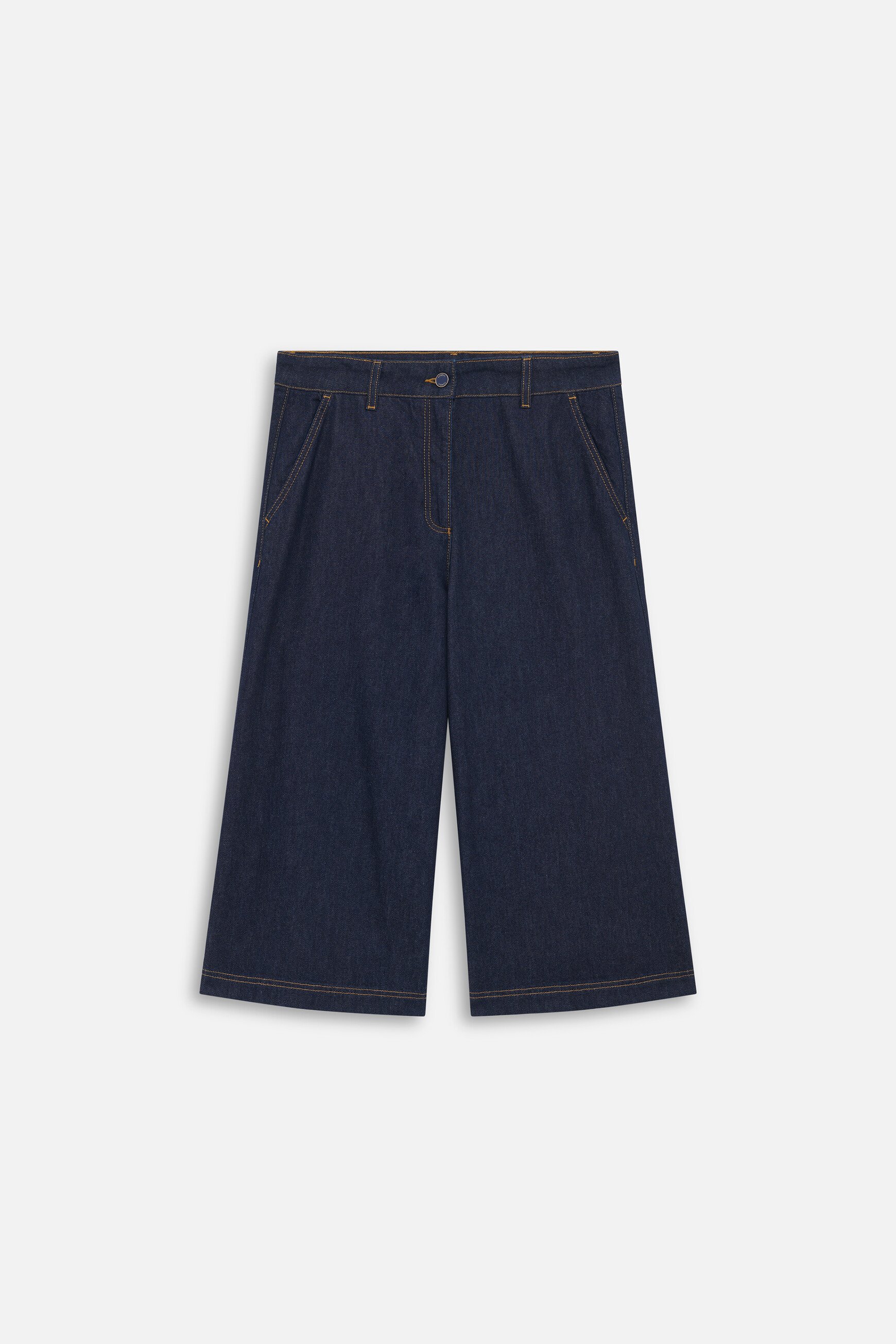 pepper trousers raw denim woman