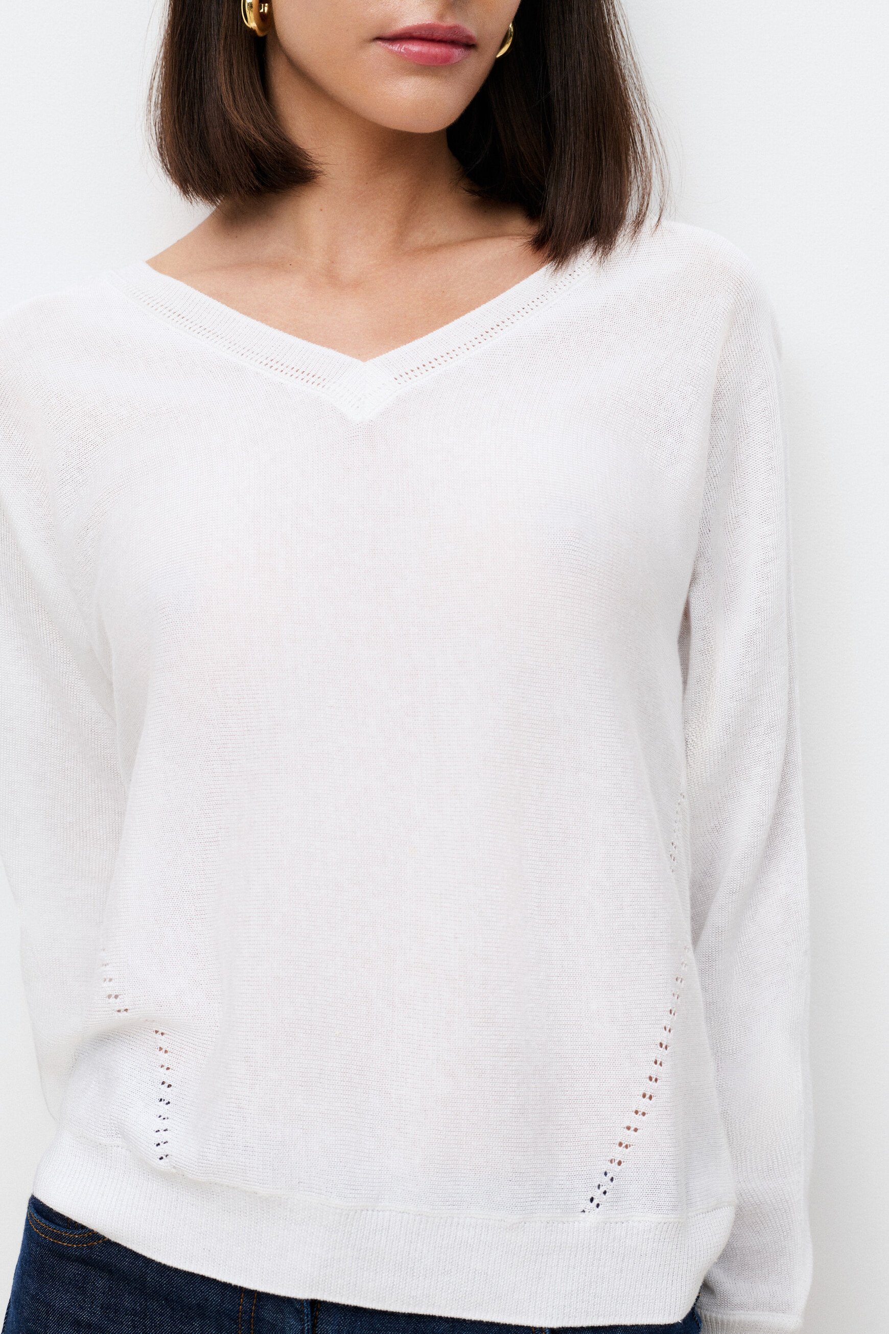 Pull Mcallista ecru femme
