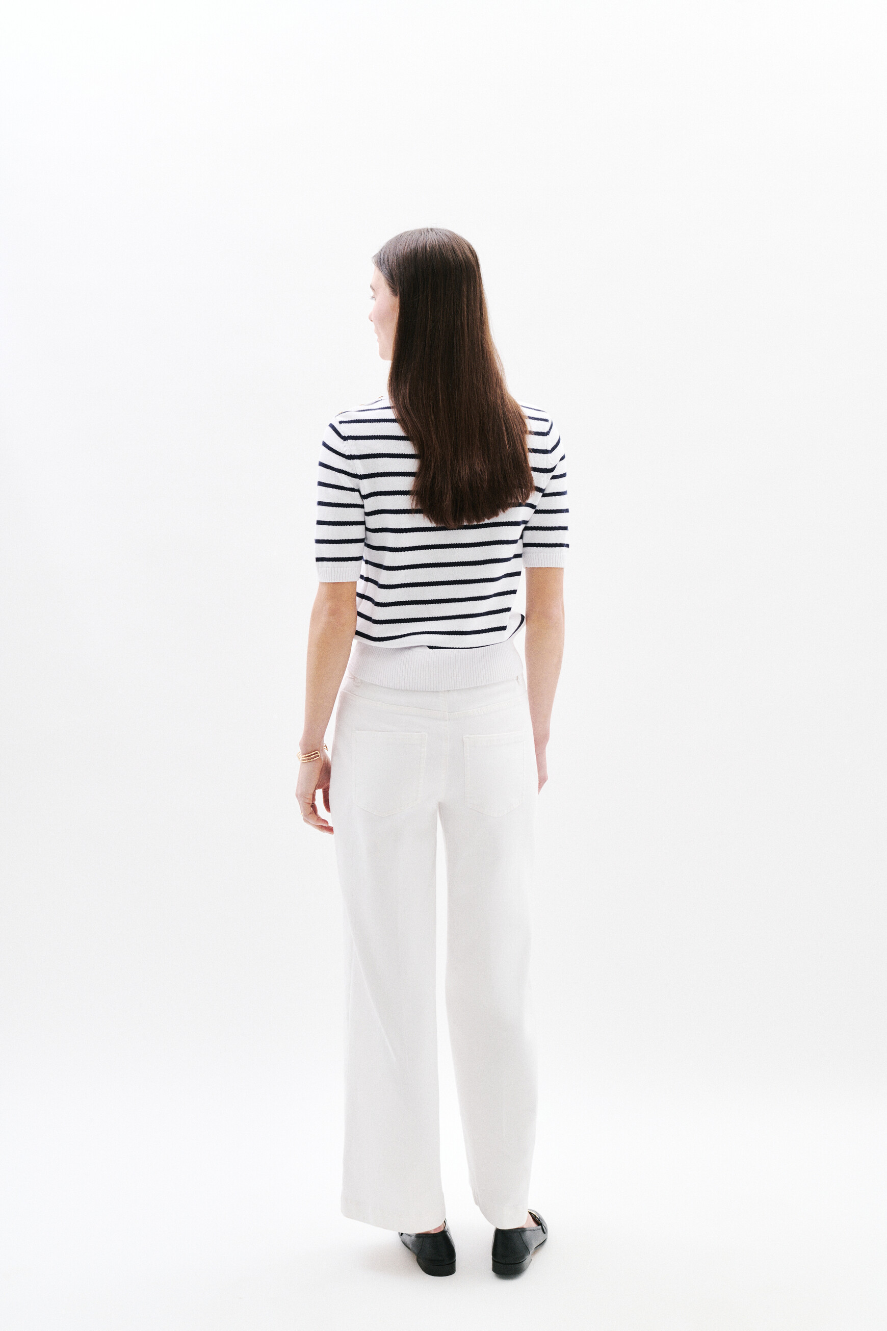 pantalon pietro blanc femme Pantalon Pietro blanc femme