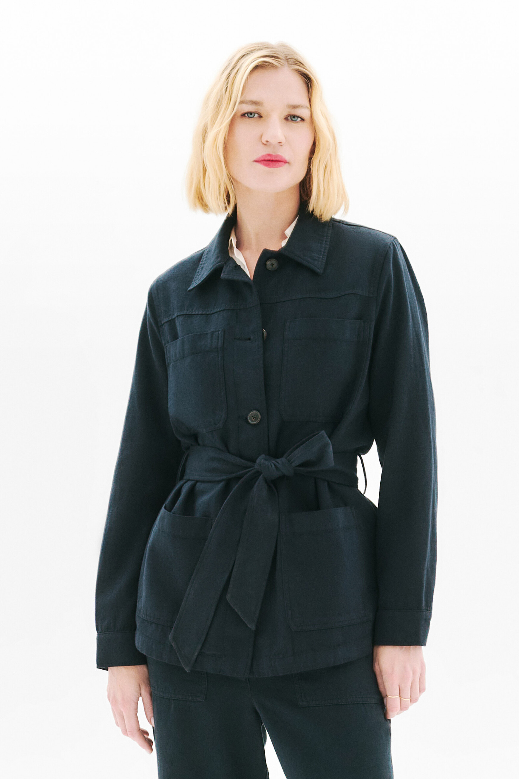 saharienne vkelly2 jacke schwarz damen Saharienne Vkelly2 Jacke schwarz damen