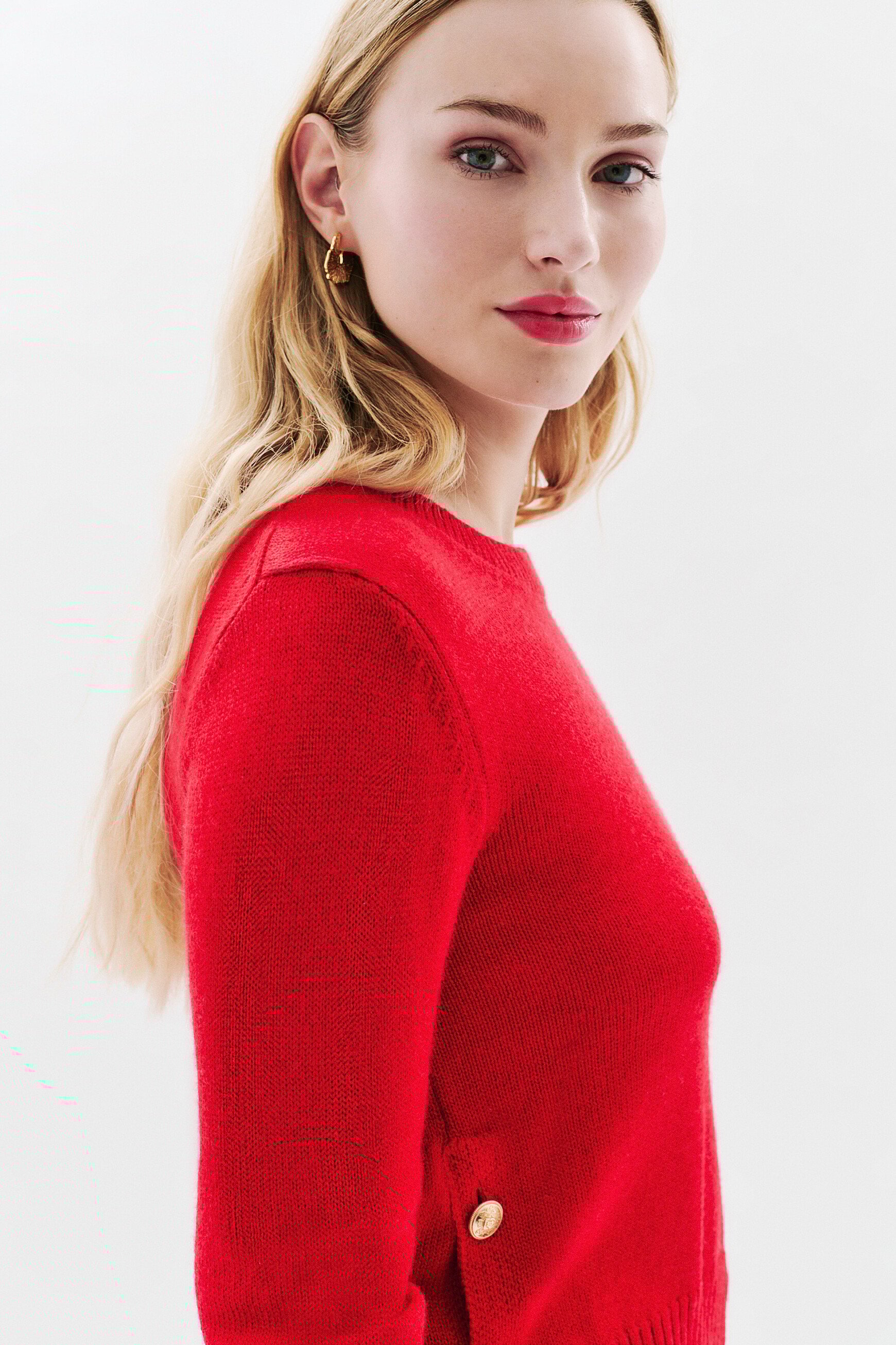 Maden sweater red woman