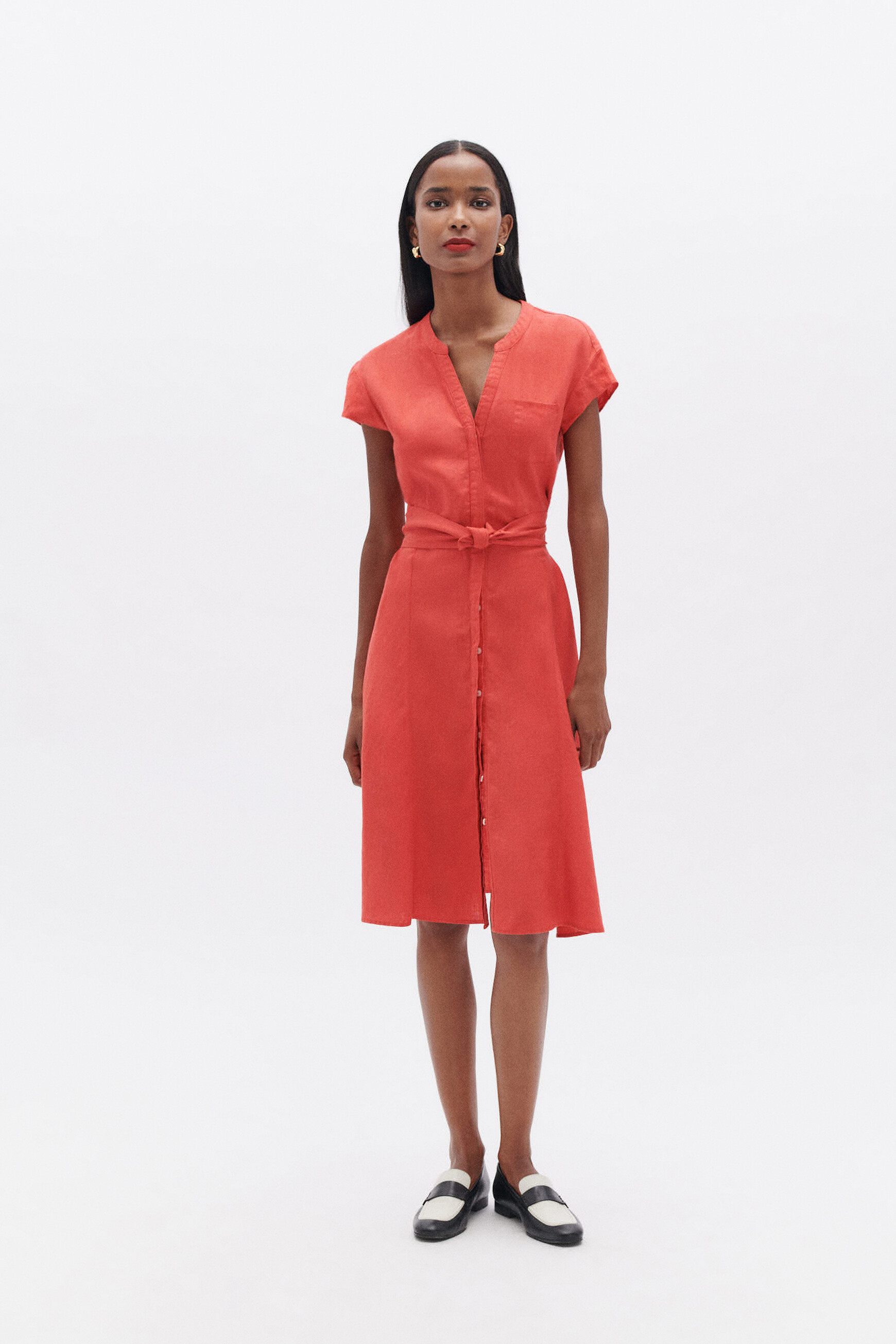 Robe rouge caroll outlet