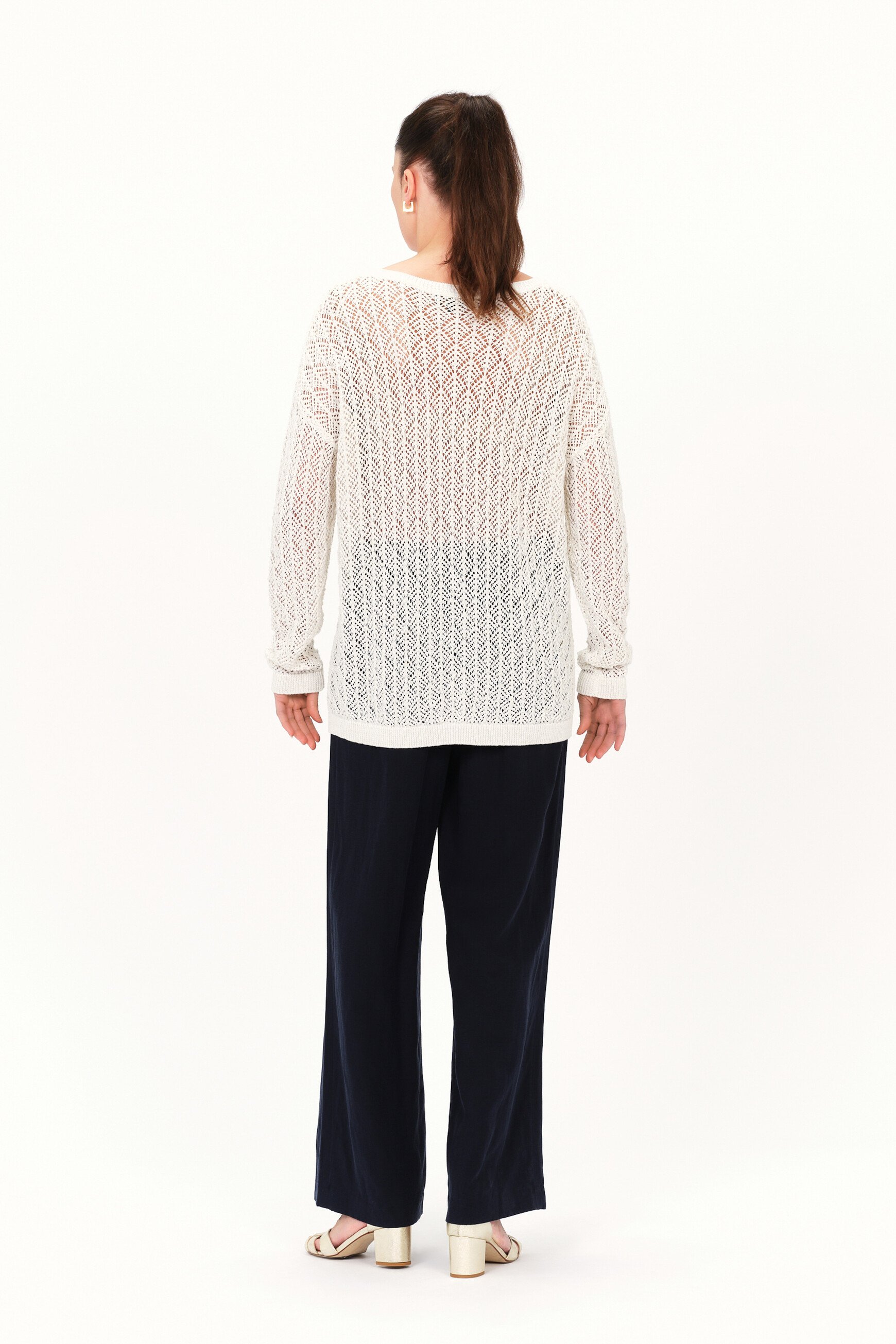 Menzo jumper ecru woman