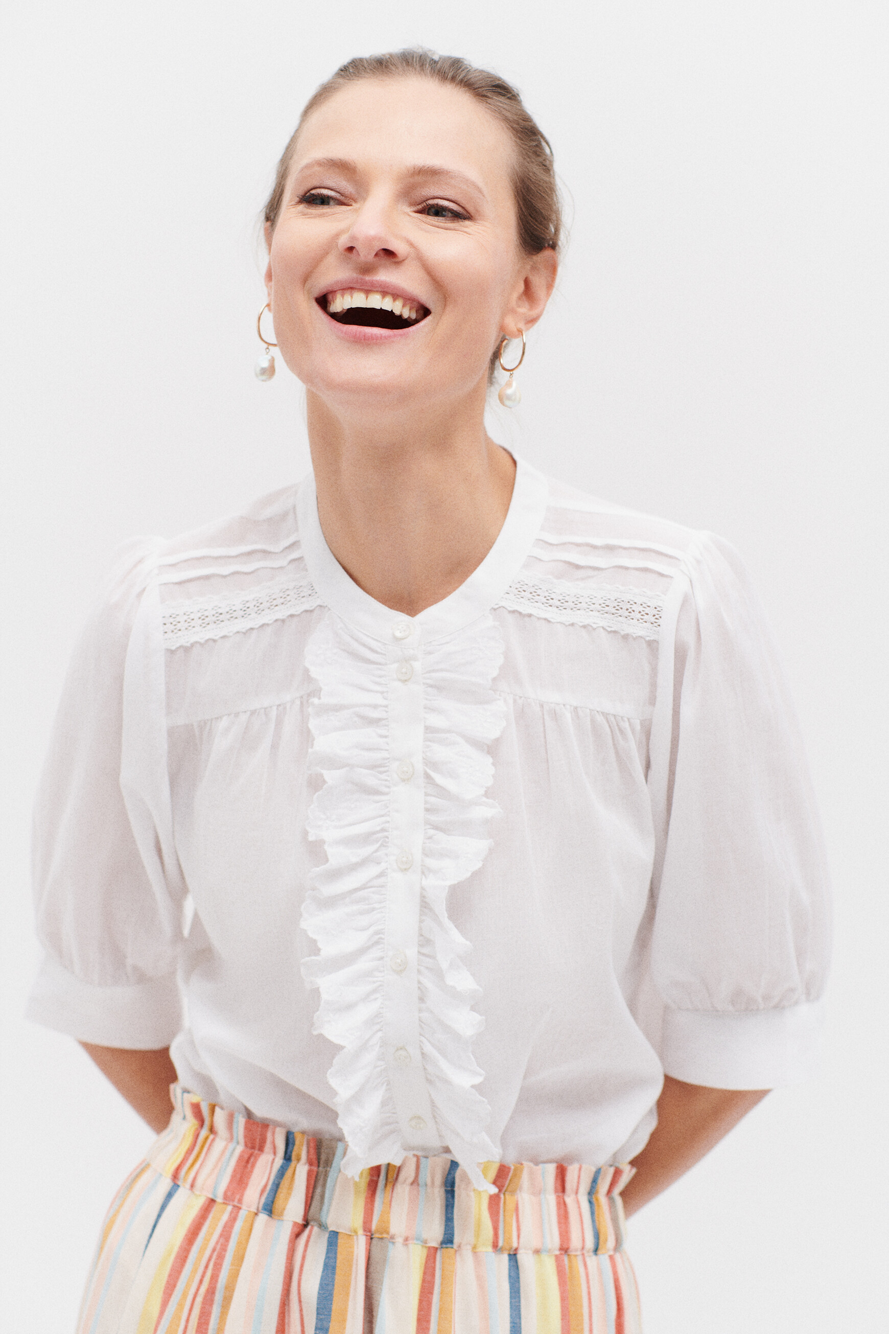 chemise bella blanc femme Chemise bella blanc femme
