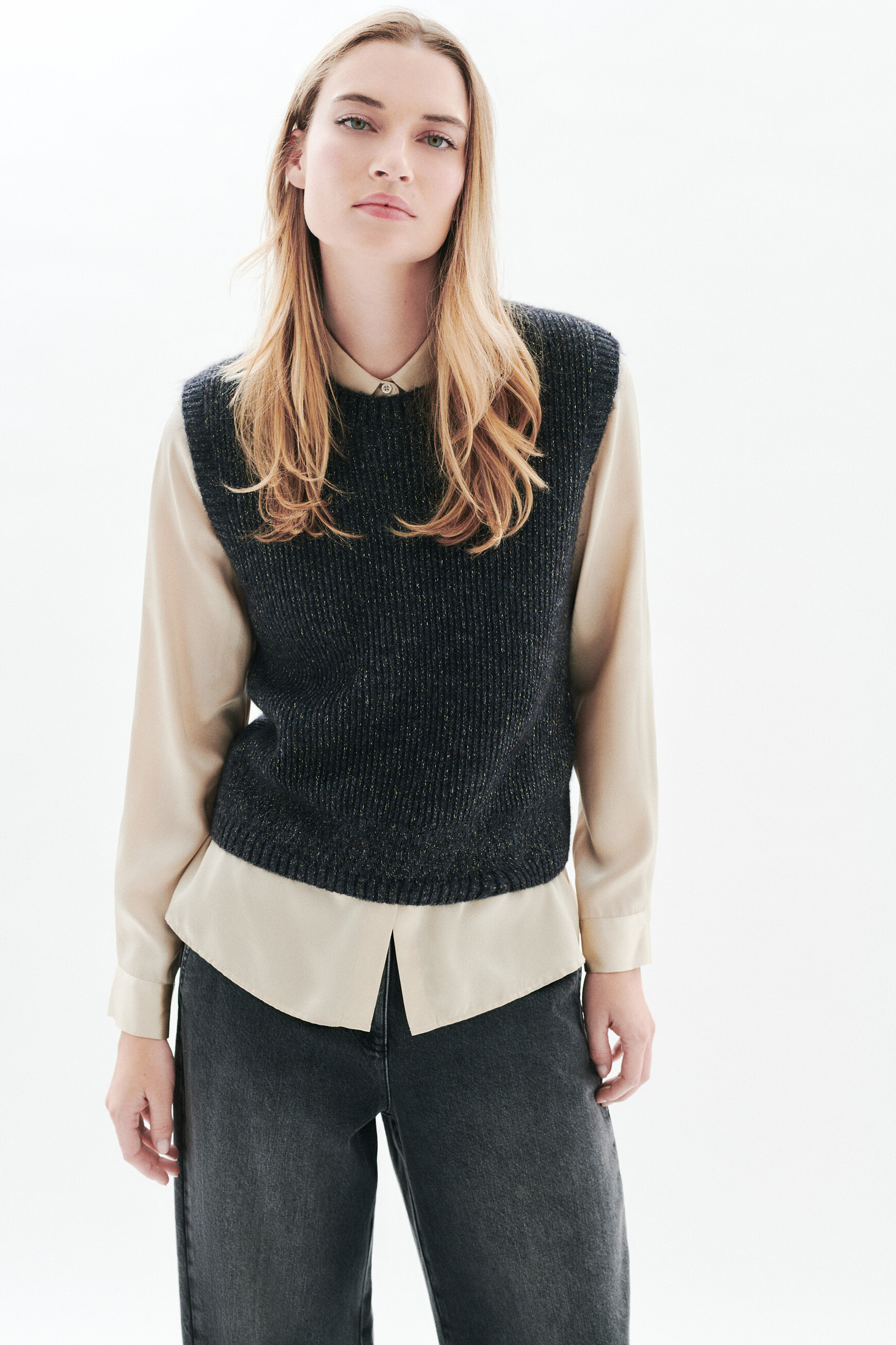 Pull Mclaire gris femme