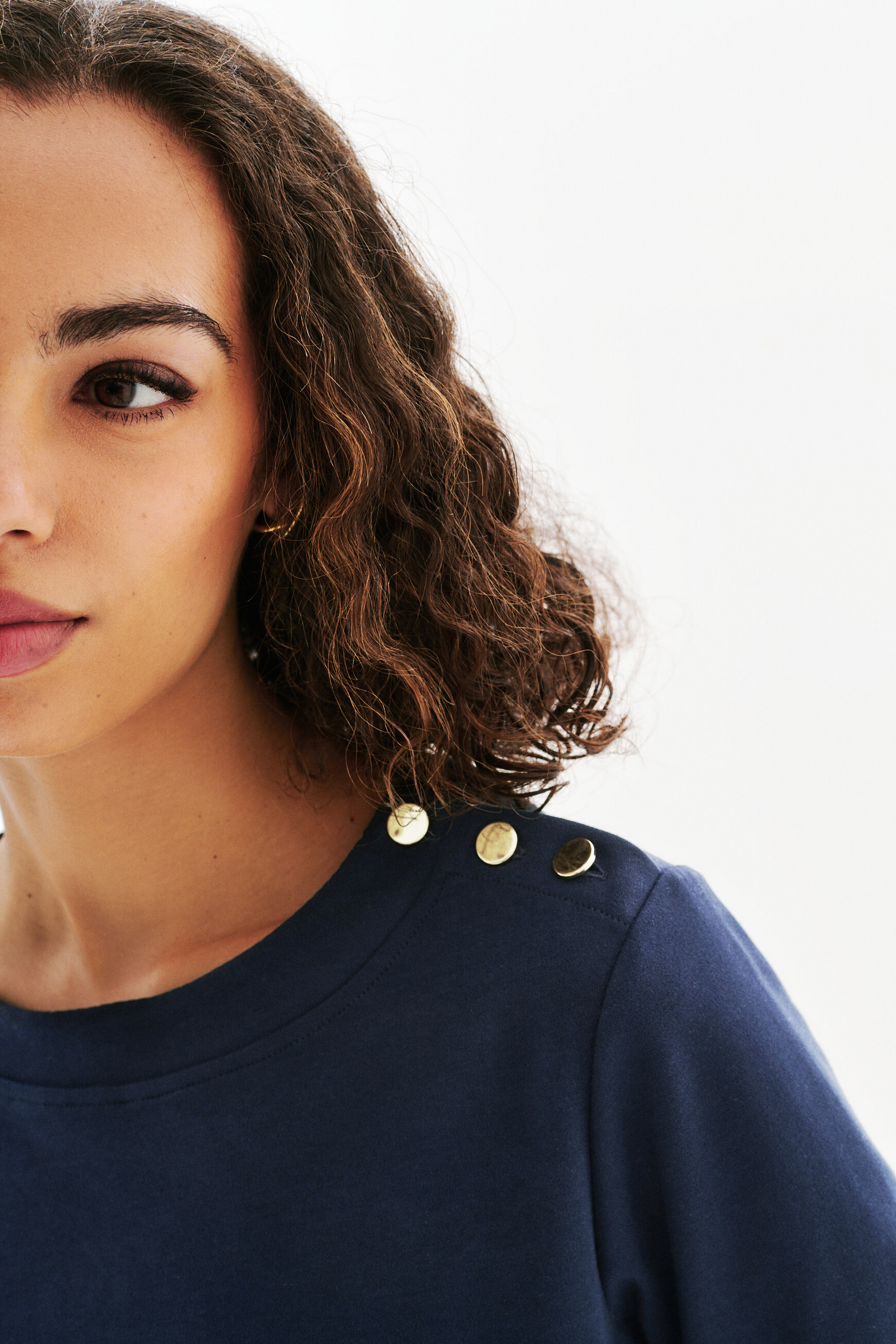 t shirt tlucile bleu marine femme T-shirt Tlucile bleu marine femme
