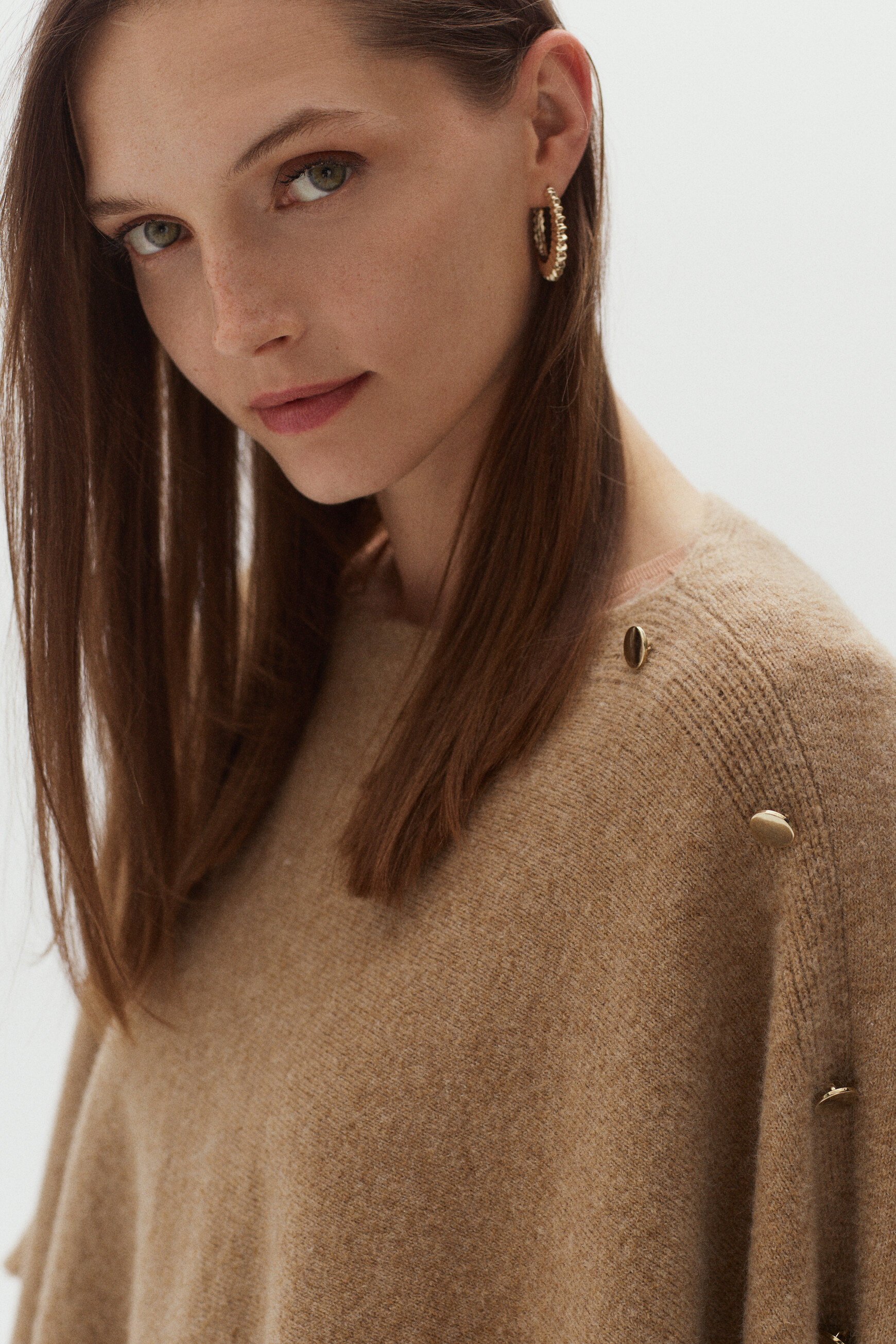 poncho lisa b camel femme poncho lisa b camel femme