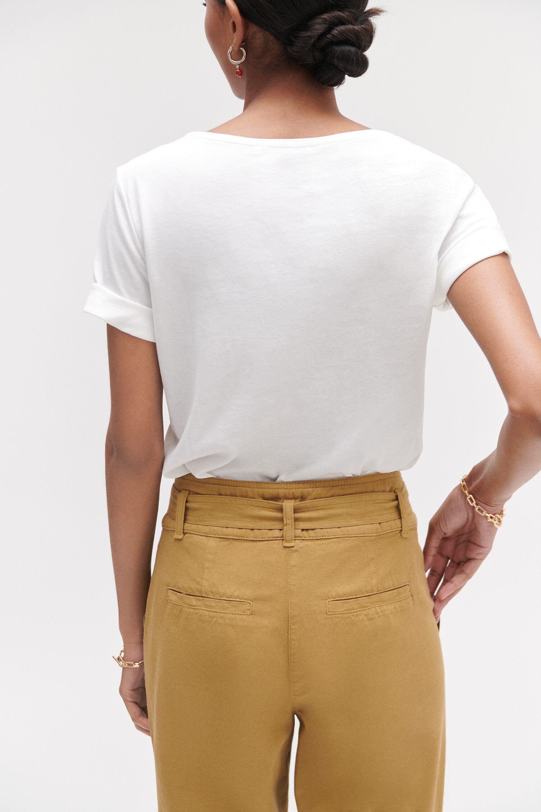pantalon casual milazzo taupe femme pantalon casual milazzo taupe femme