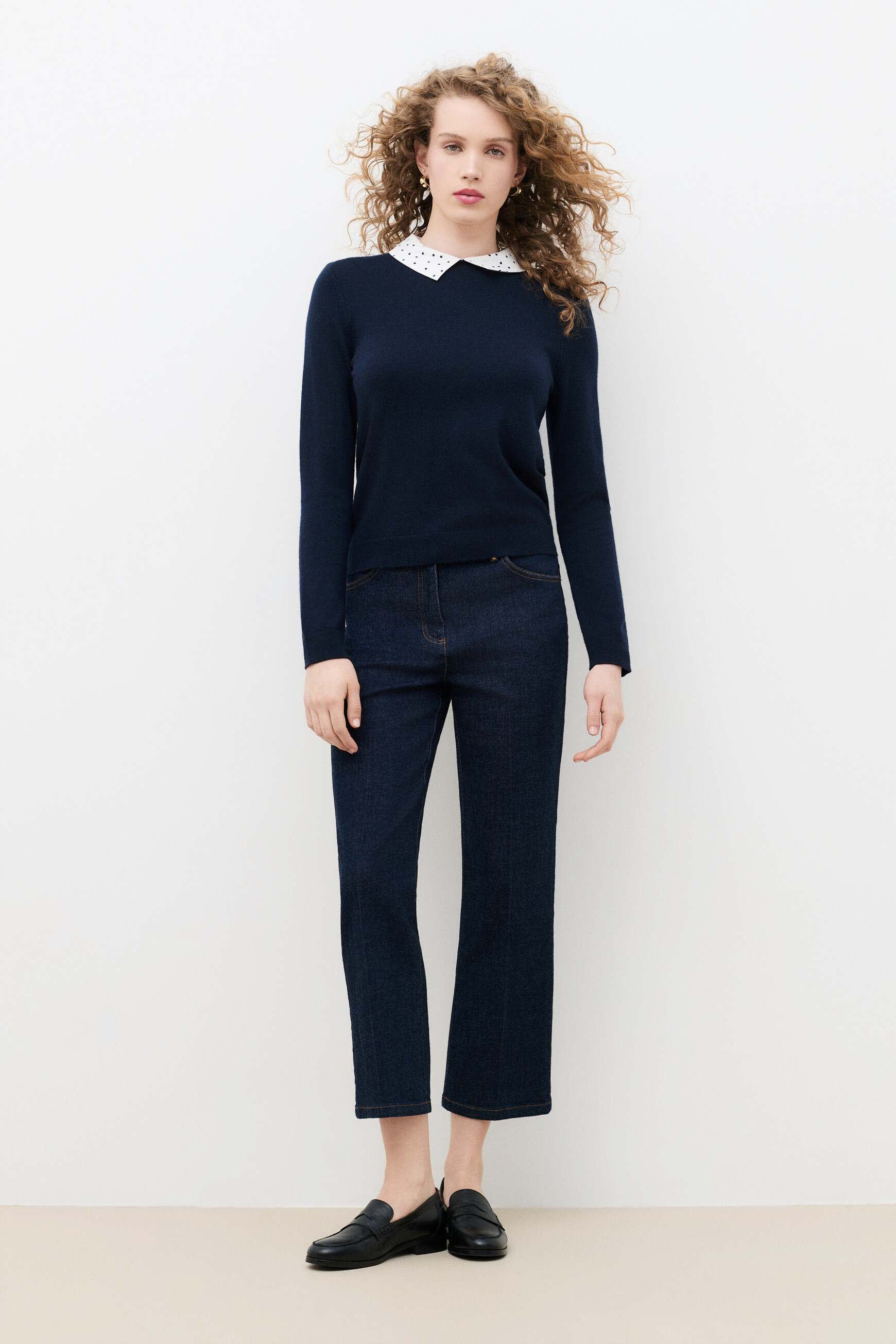 Mpamela sweater navy blue woman