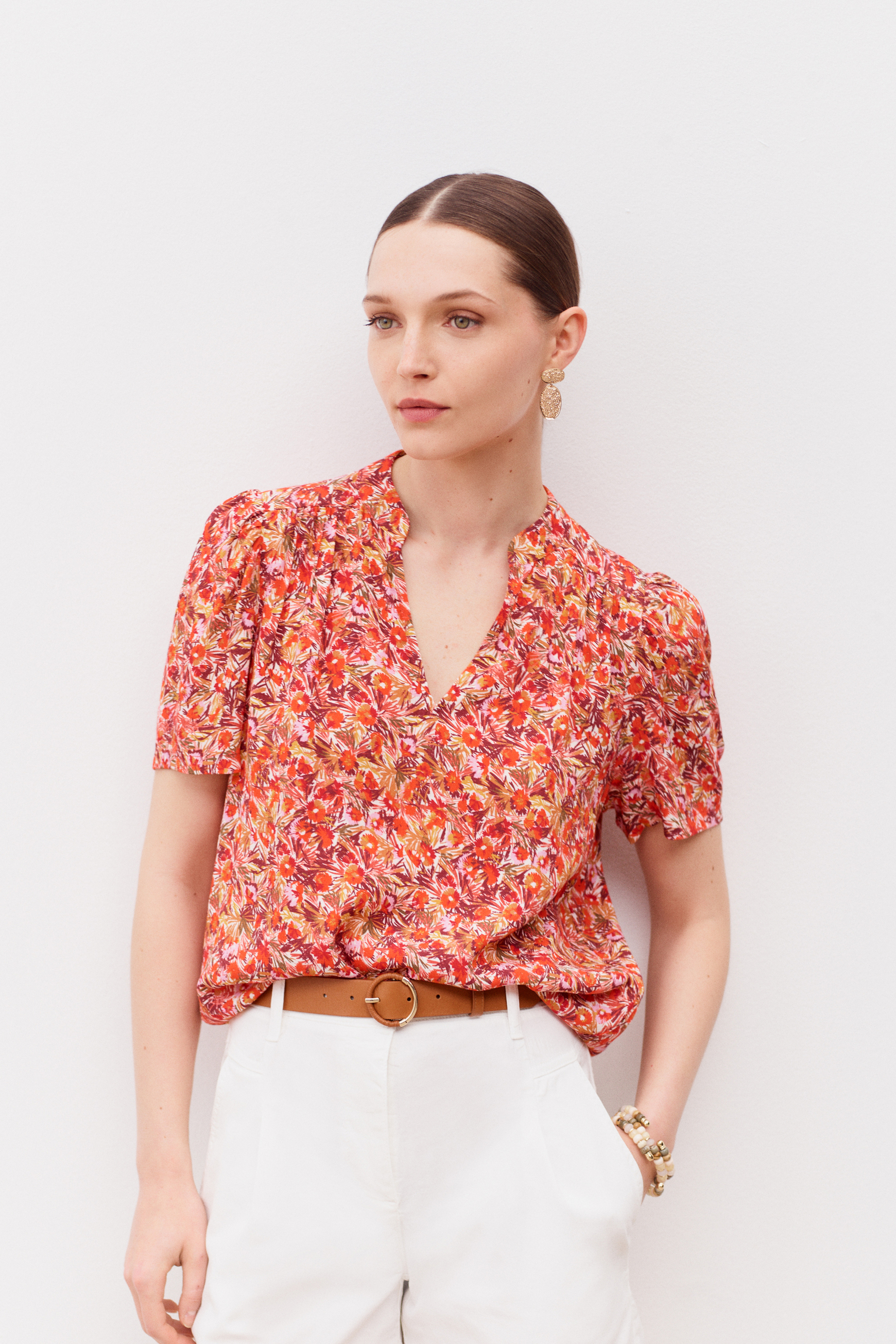 chemisier sun orange femme chemisier sun orange femme