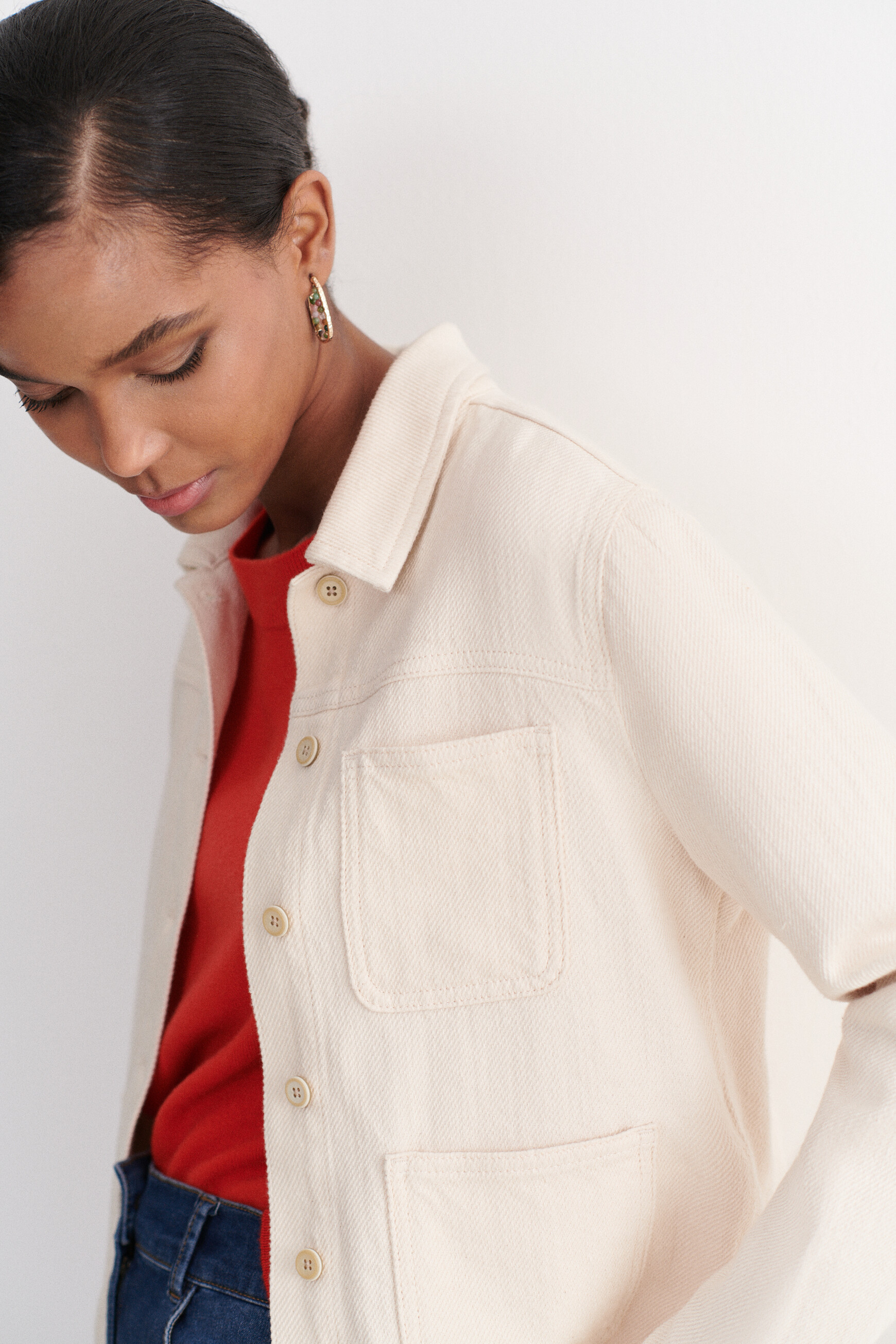 veste minata ecru femme veste minata ecru femme