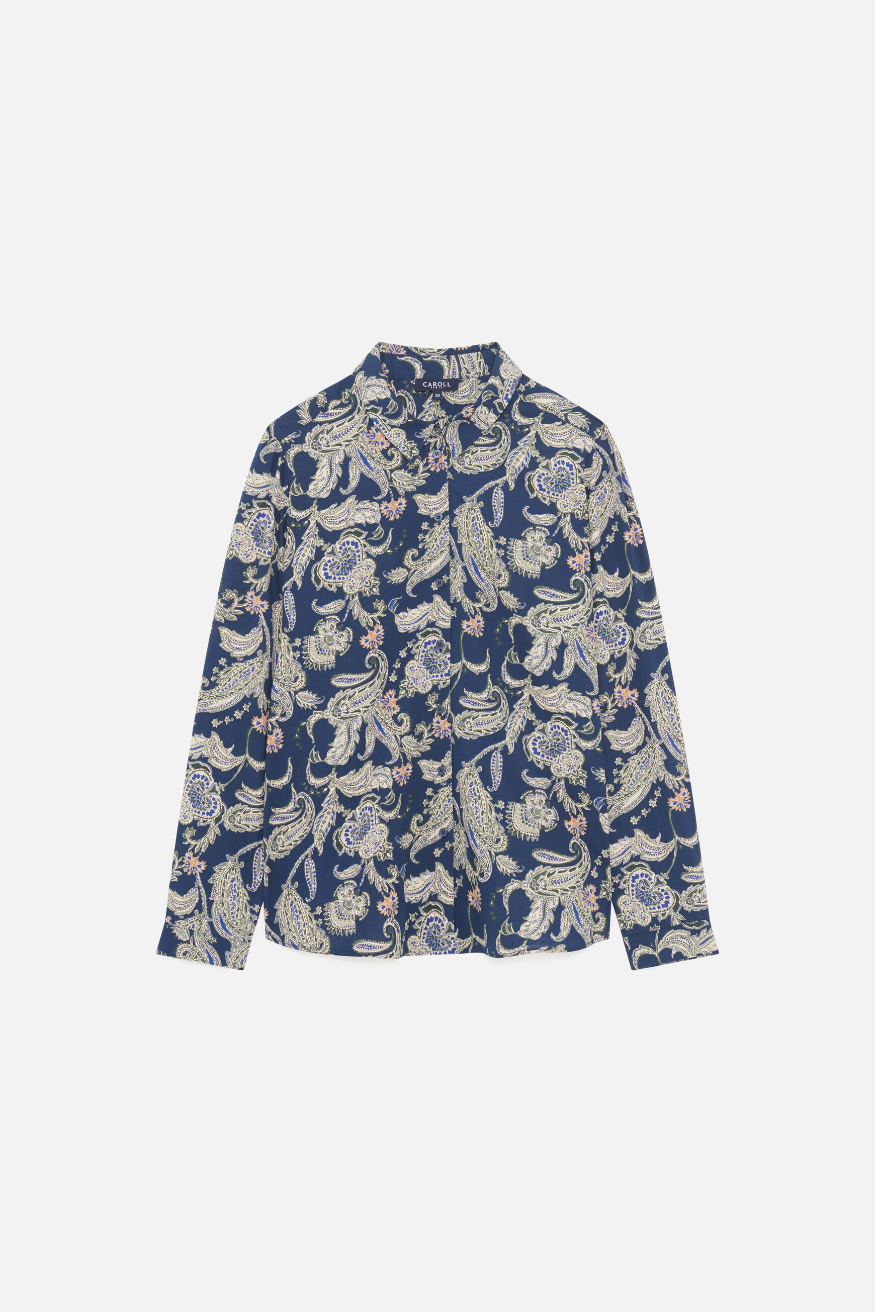 Jessica2 shirt navy blue woman
