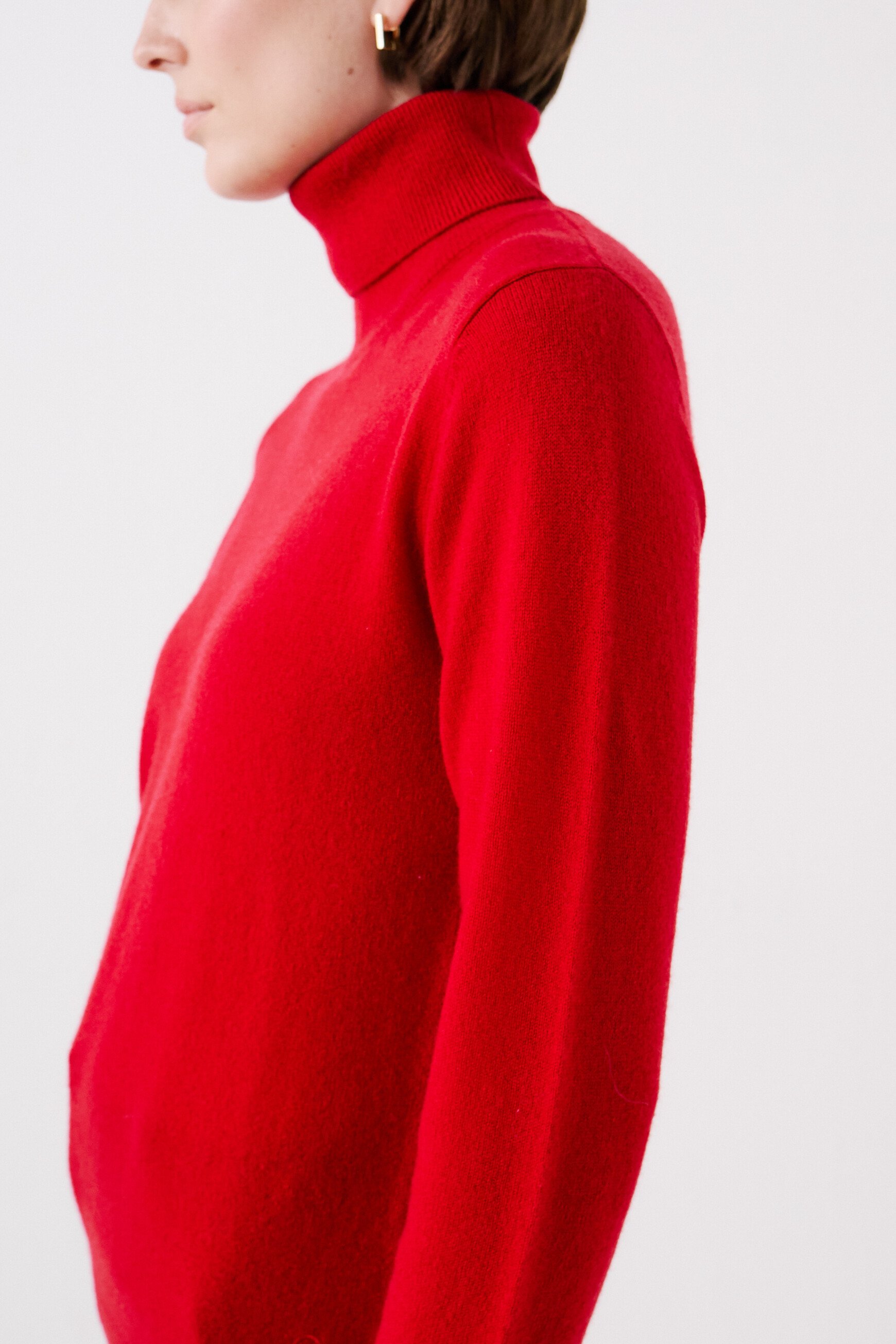 Dylan b 100% cashmere sweater red woman