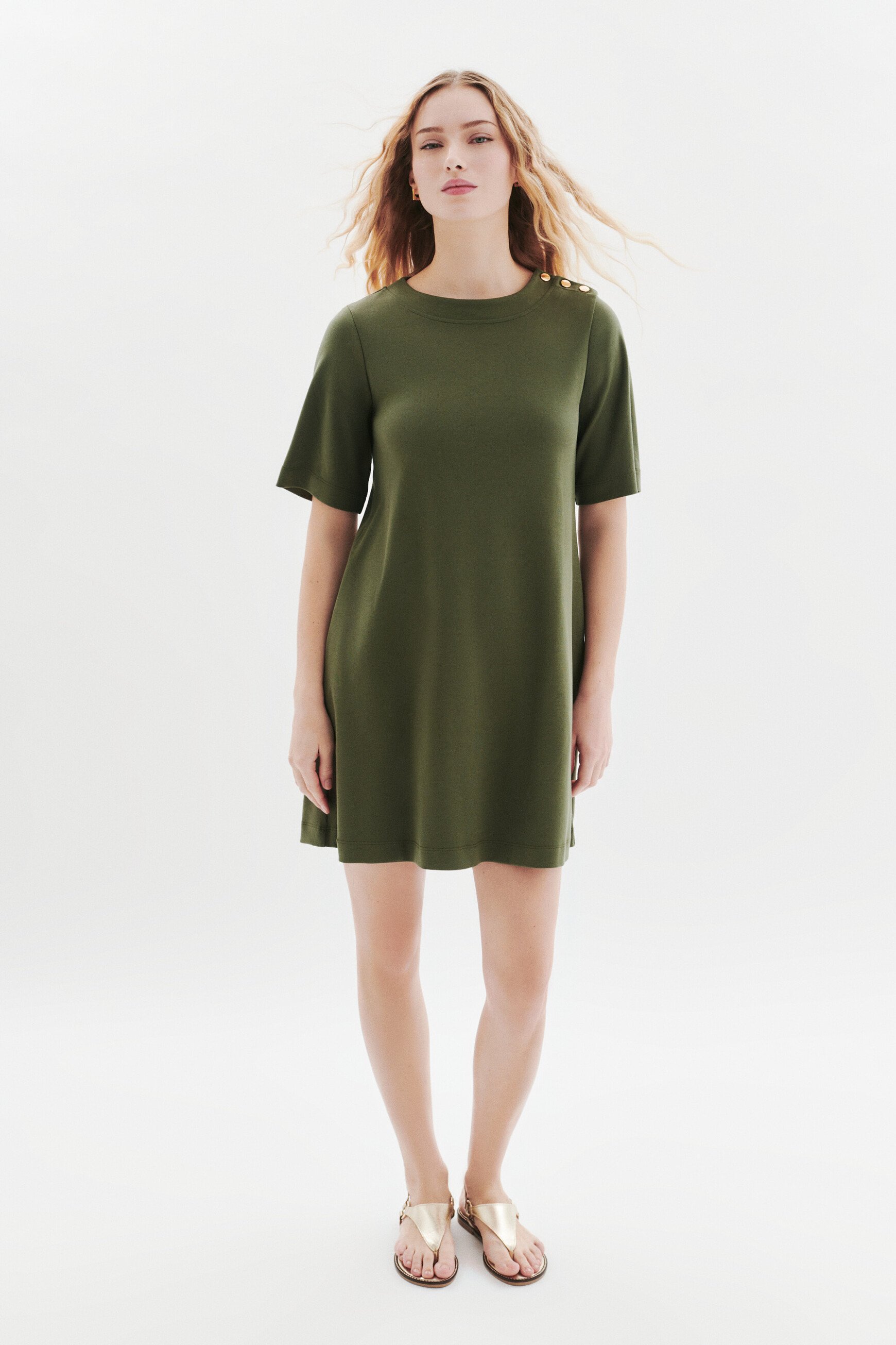 abito rmarie verde cachi donna Abito Rmarie verde cachi donna