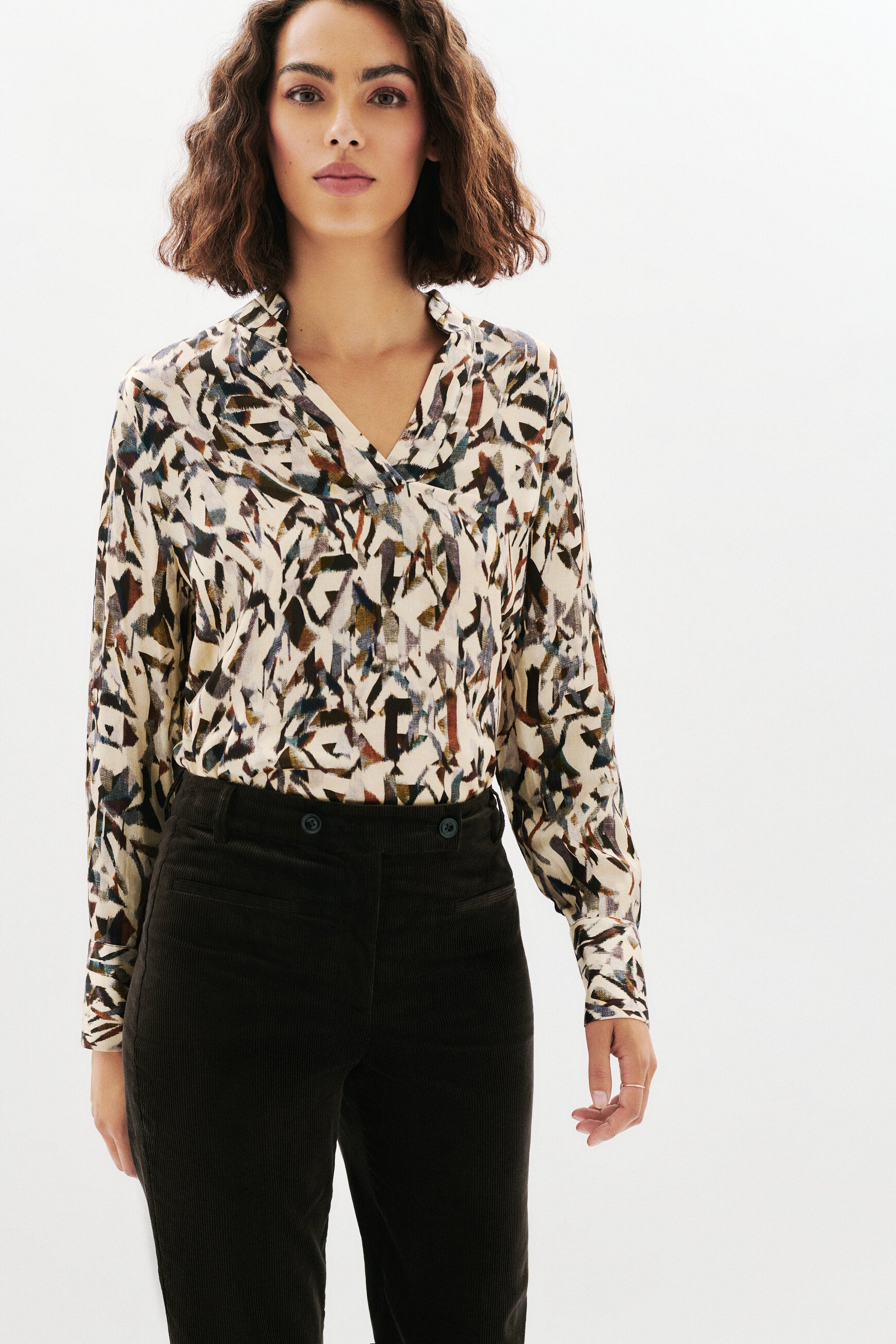 Chemise Clara ecru femme