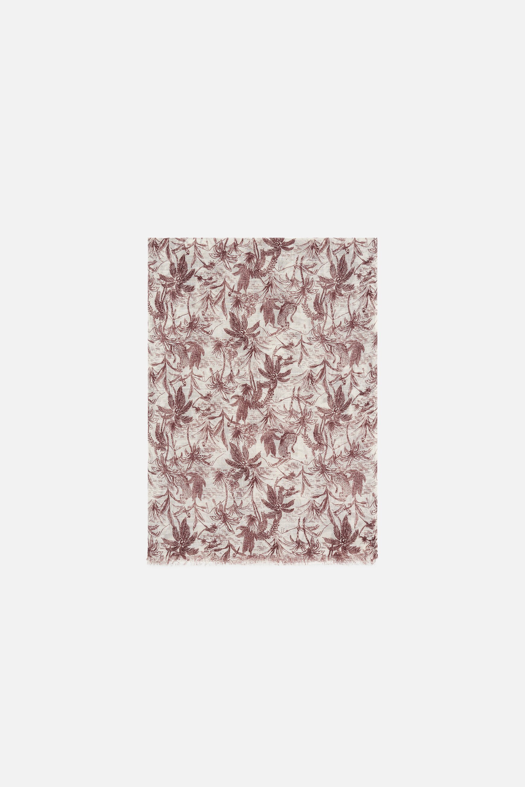 Foulard Larusha marron femme