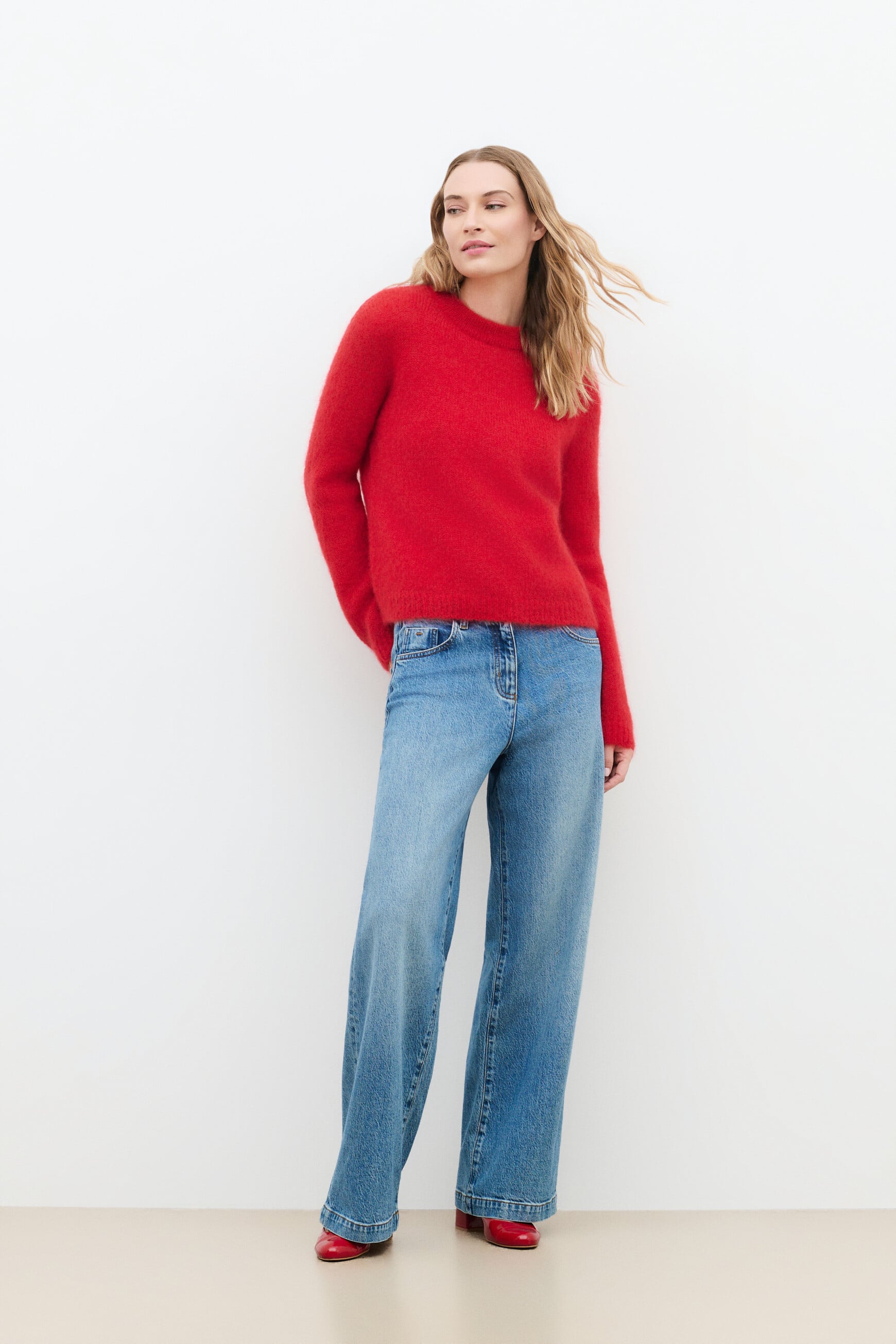 Maglione Mcristie rosso donna