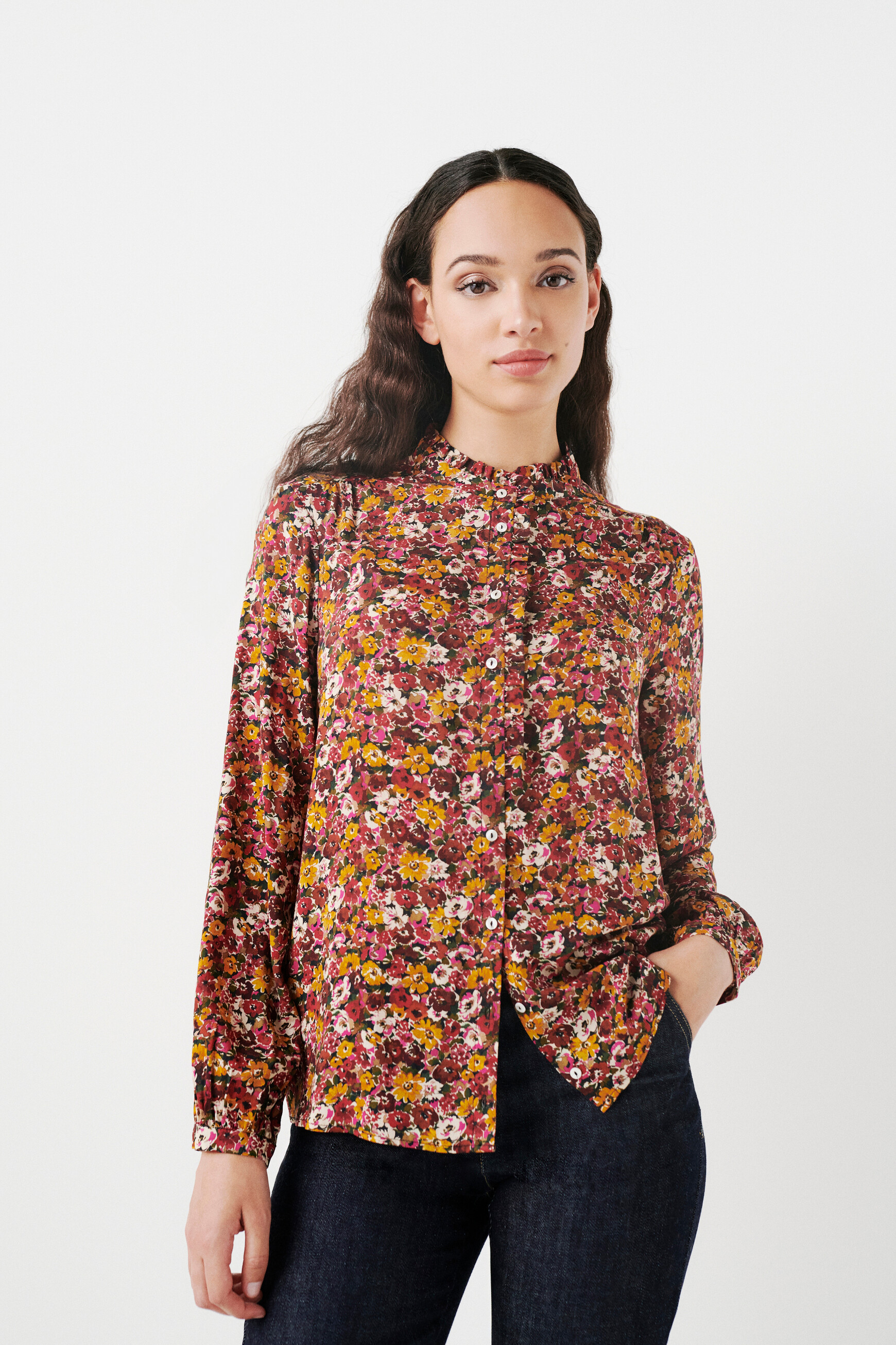 Chemise cambia rose femme