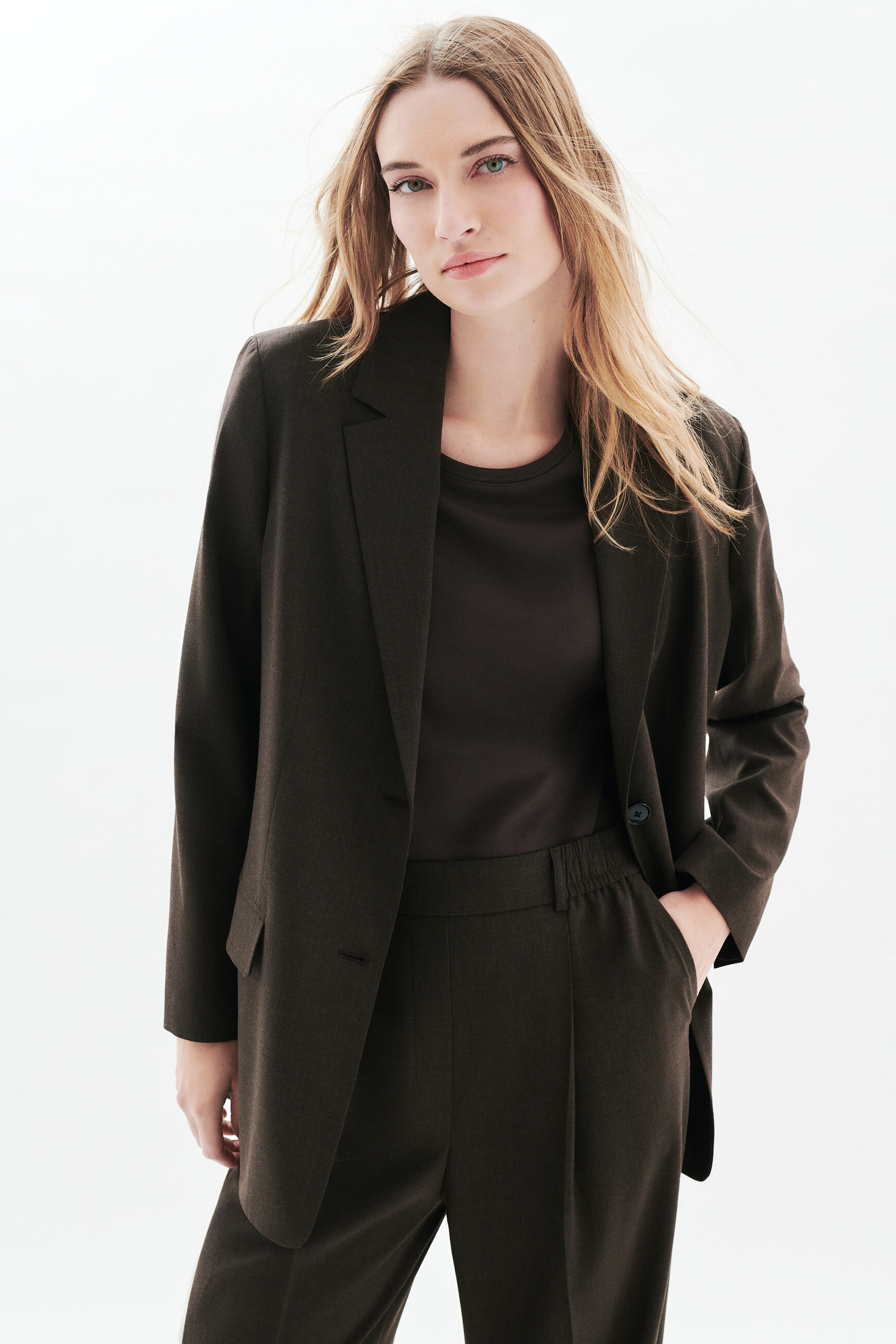 Voltige jacket dark brown woman