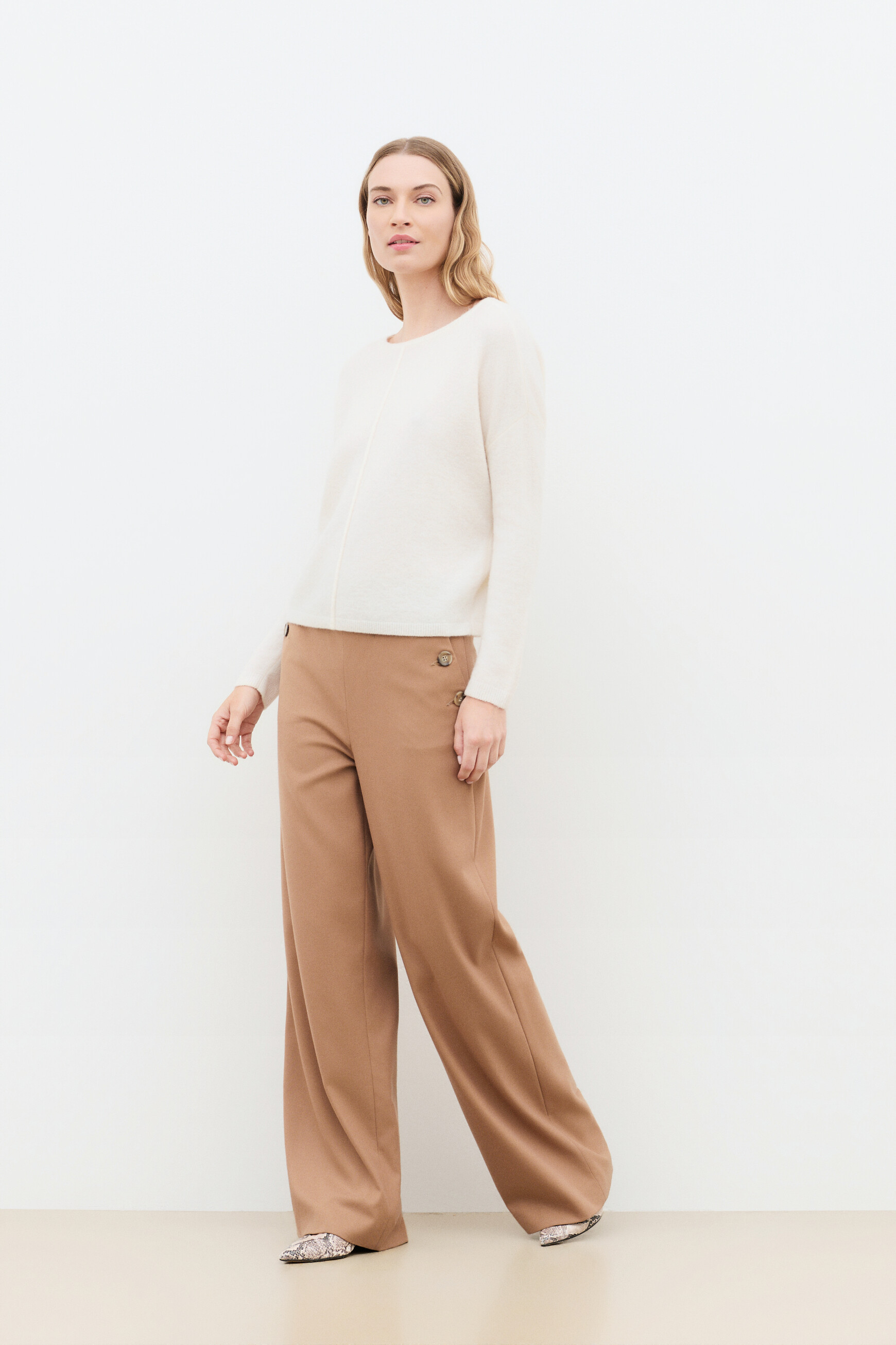 Mjenna sweater ecru woman