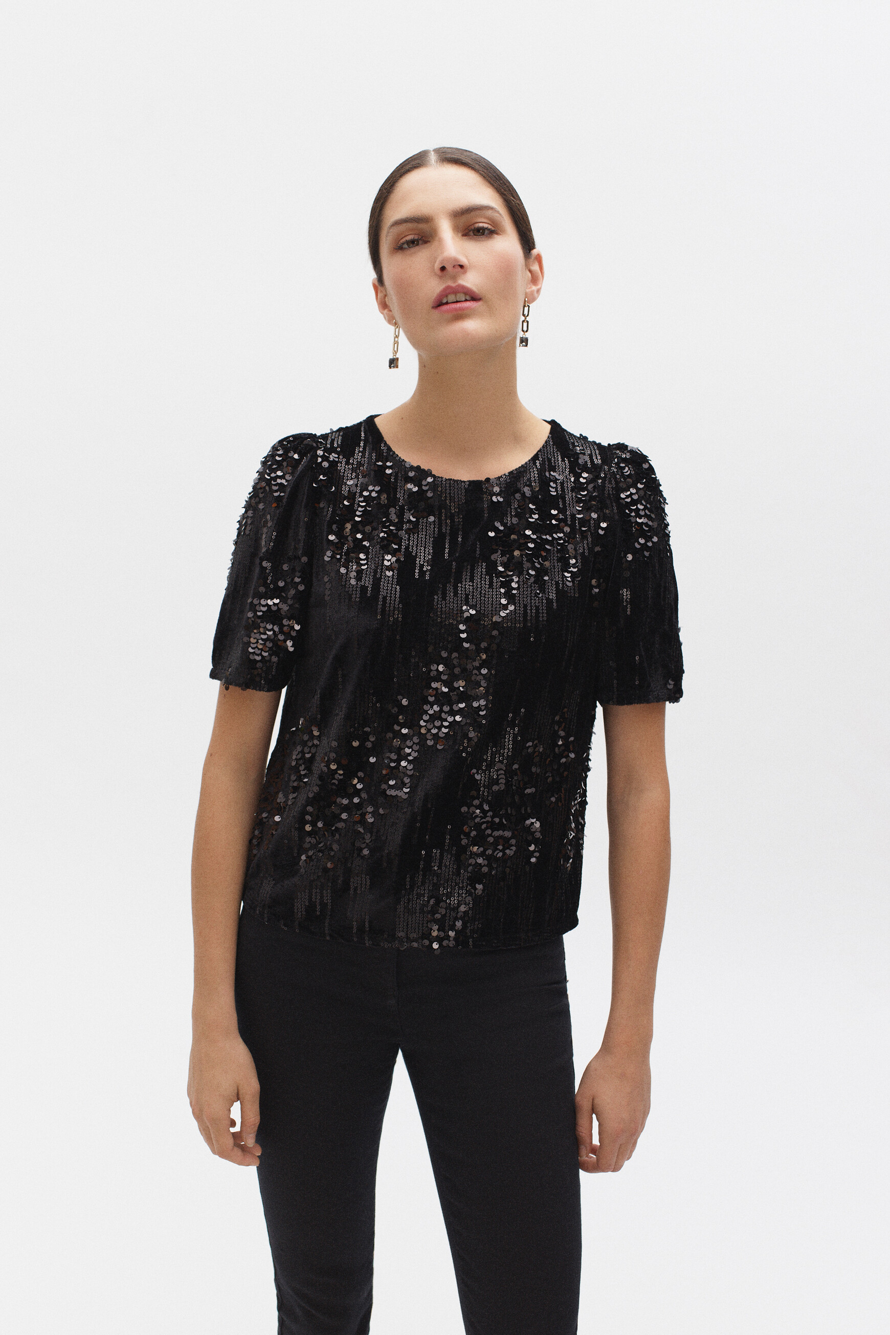 t shirt casey bis noir femme t-shirt casey bis noir femme