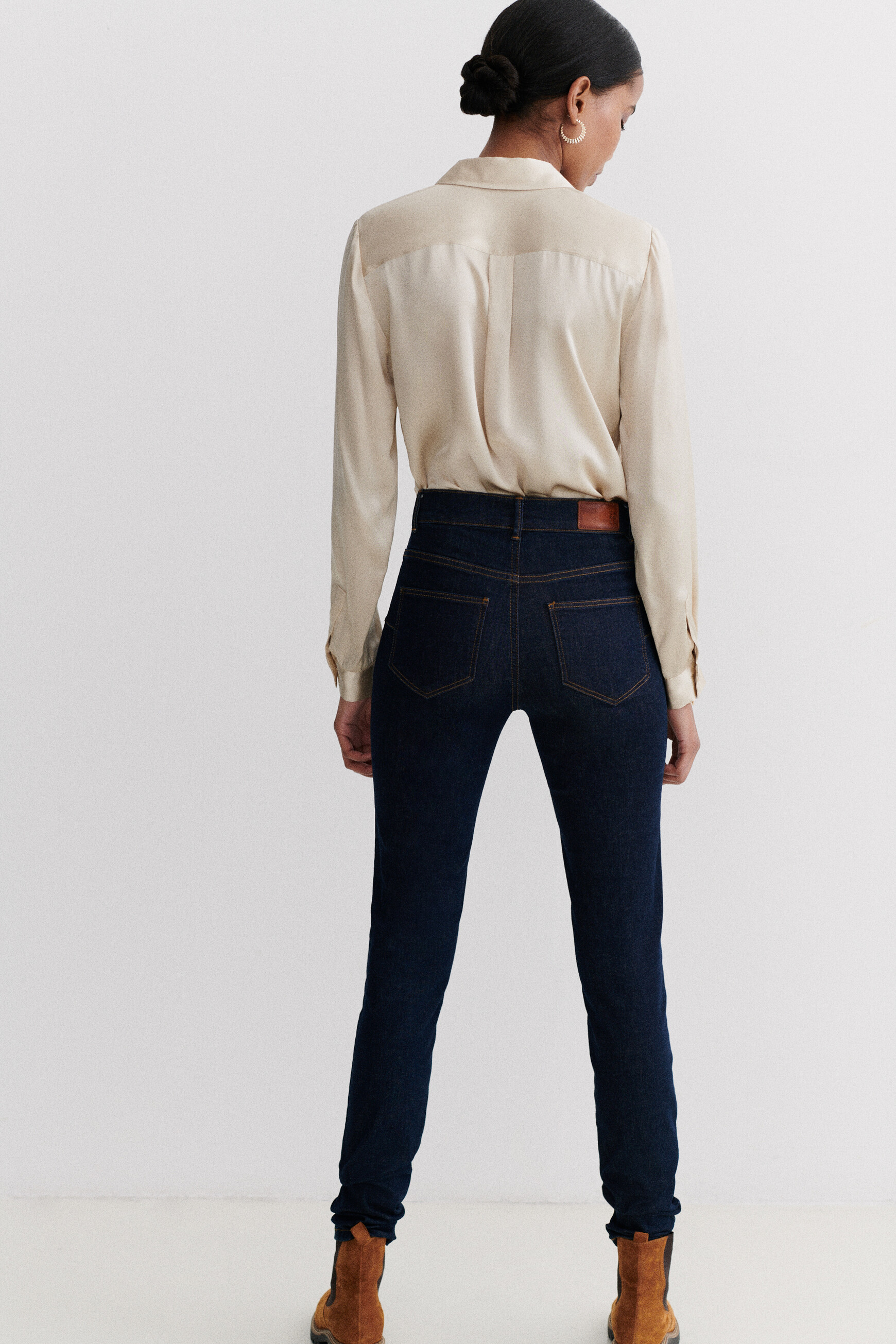 pantalon tom denim double stone femme pantalon tom denim double stone femme