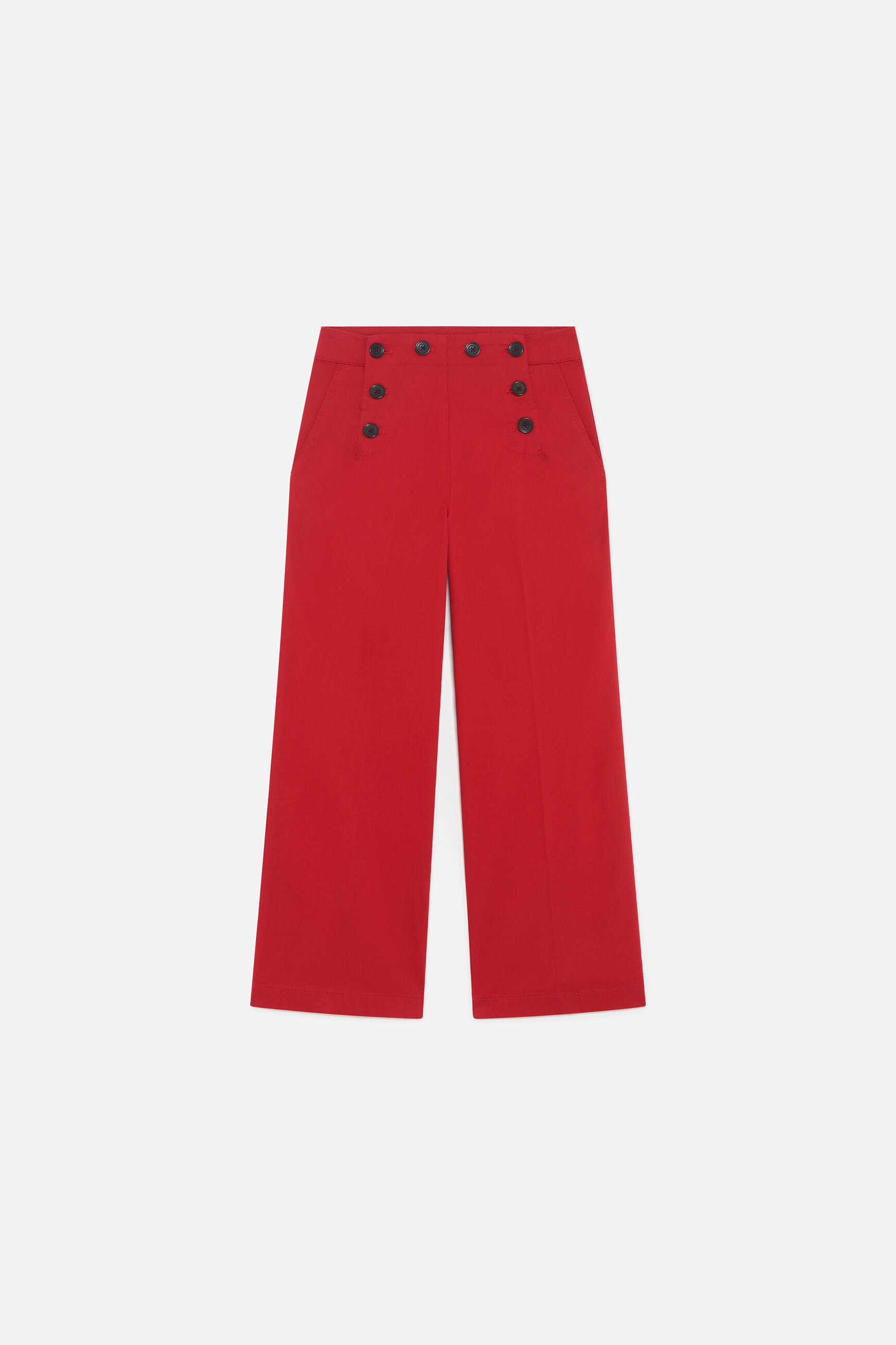 pantaloni paolino rosso donna Pantaloni Paolino rosso donna