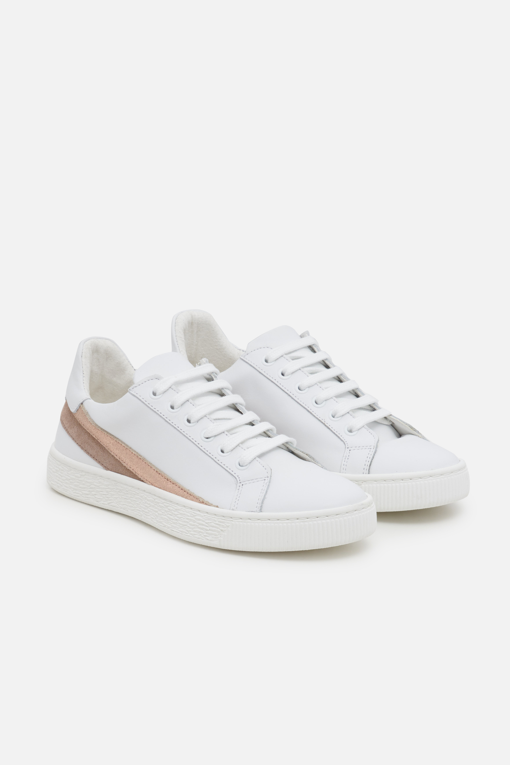 baskets jeanne 100 cuir ivoire femme baskets jeanne 100% cuir ivoire femme