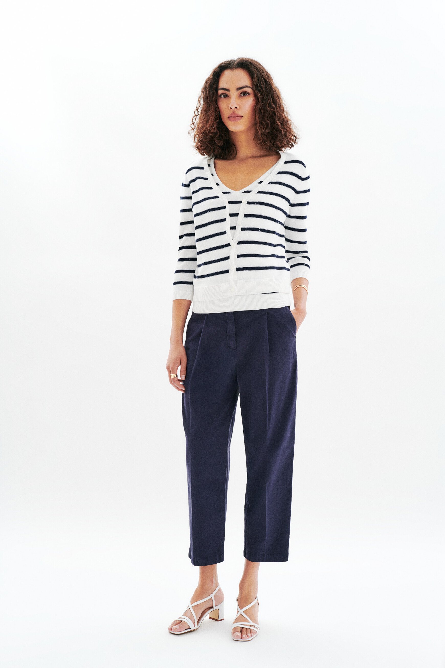 Msuzy vest navy blue woman