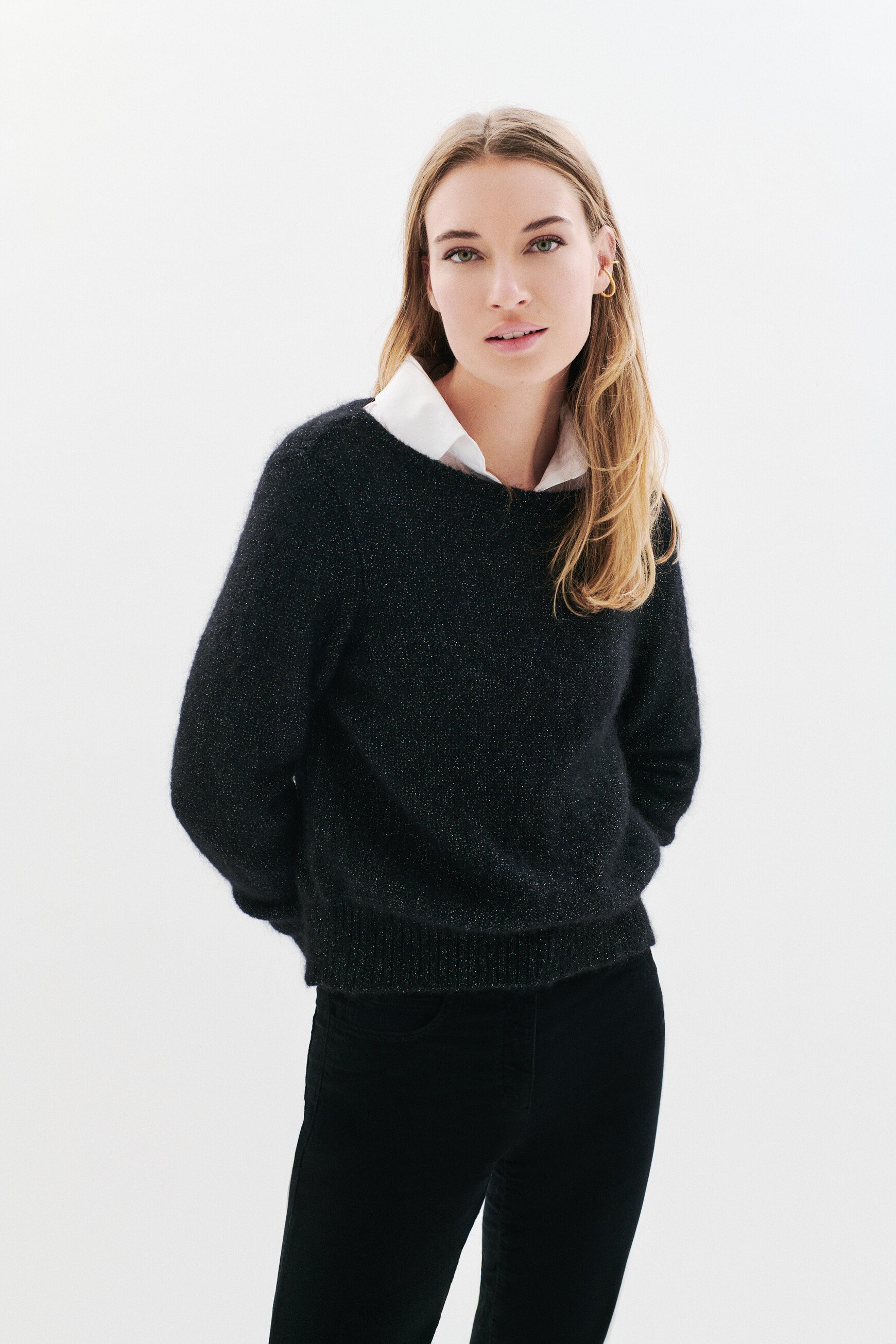 Stephano sweater black woman