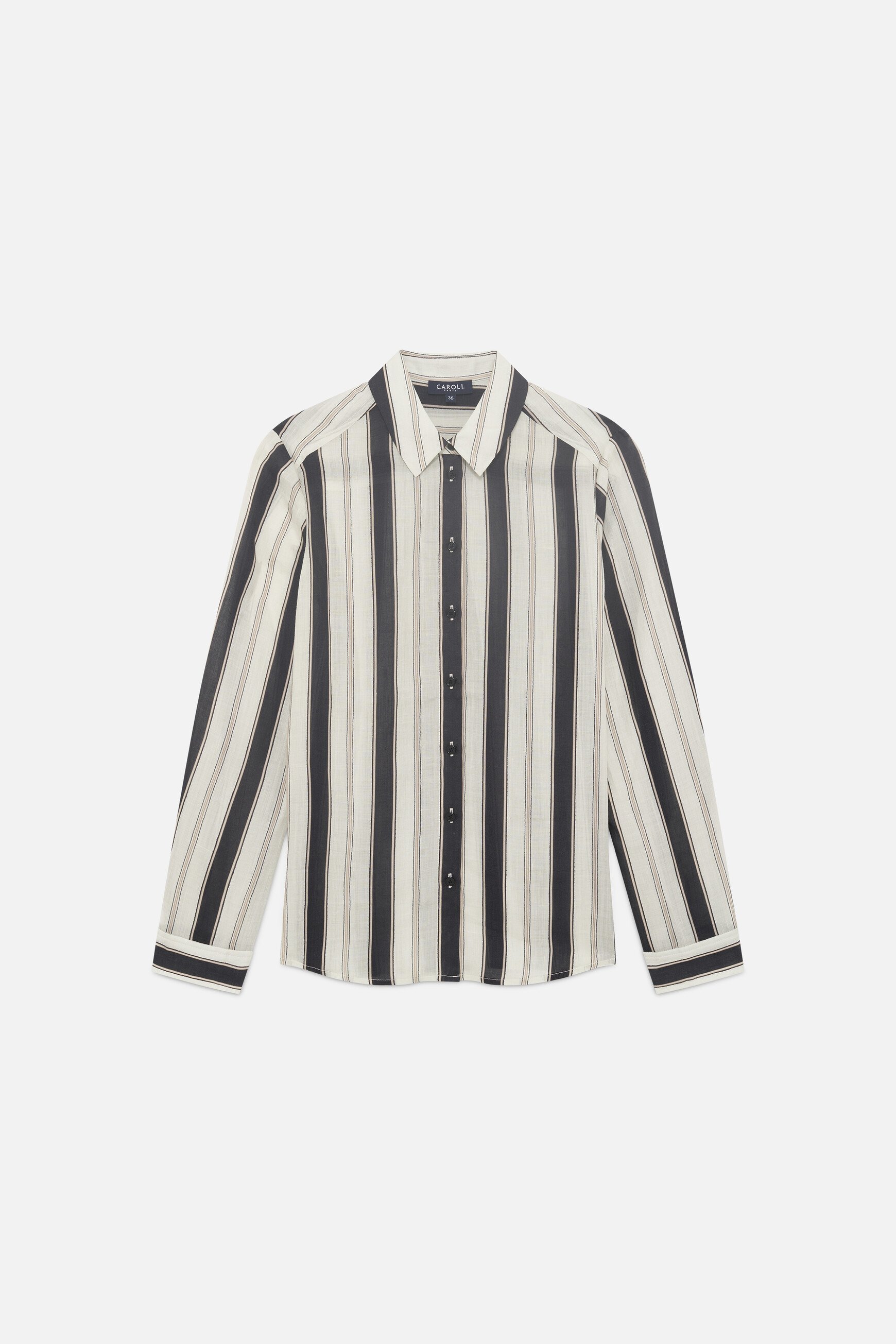 camisa brendastripes negro mujer Camisa Brendastripes negro mujer