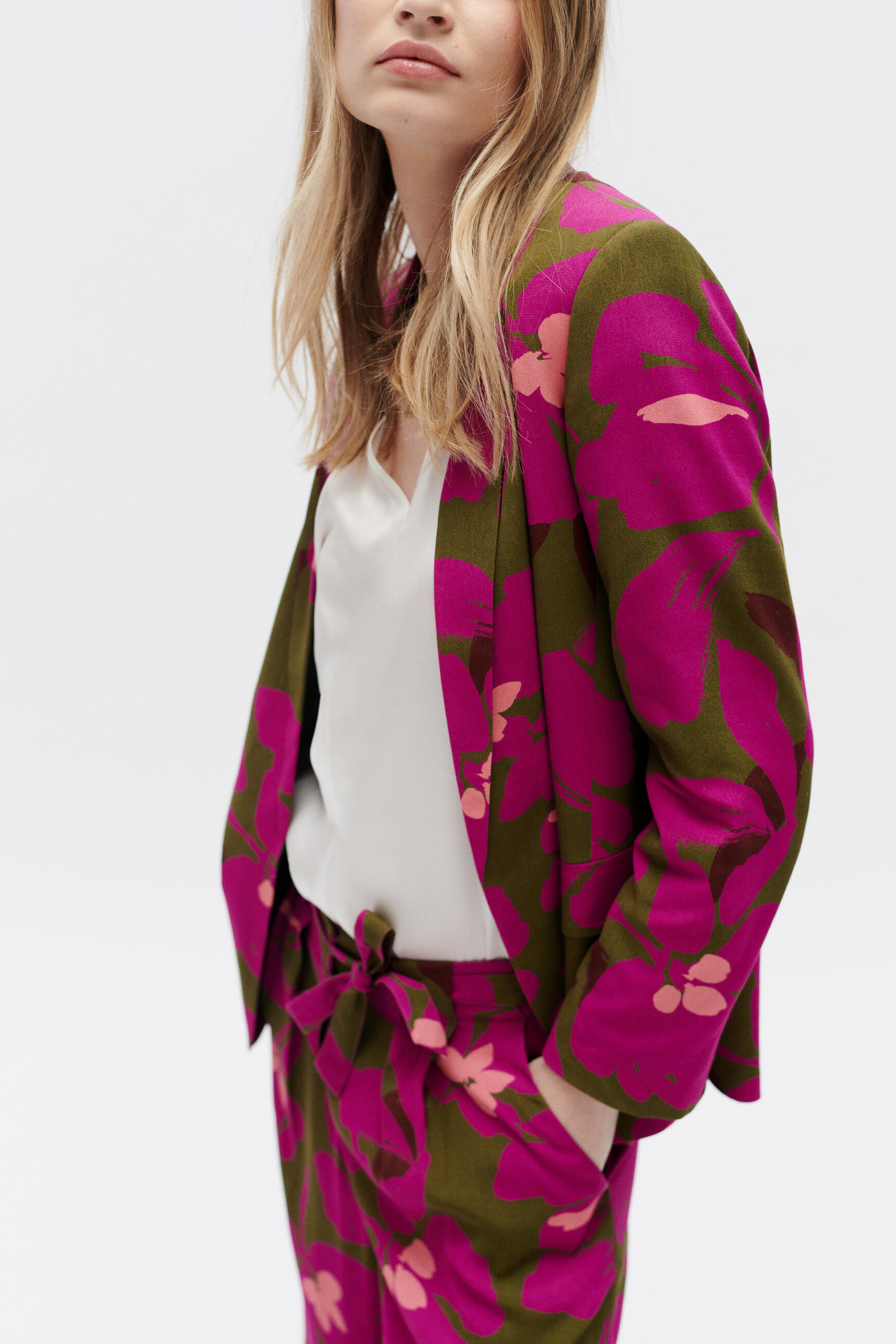 blazer vthais vert olive femme Blazer vthais vert olive femme