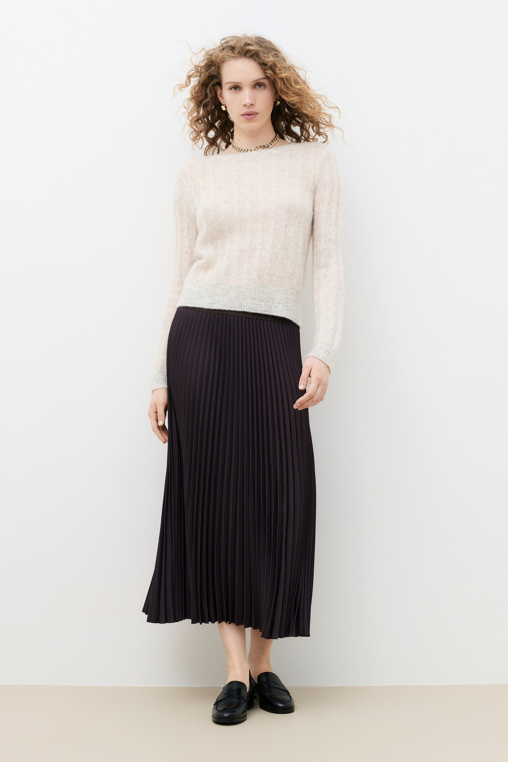 Msydney sweater ecru woman