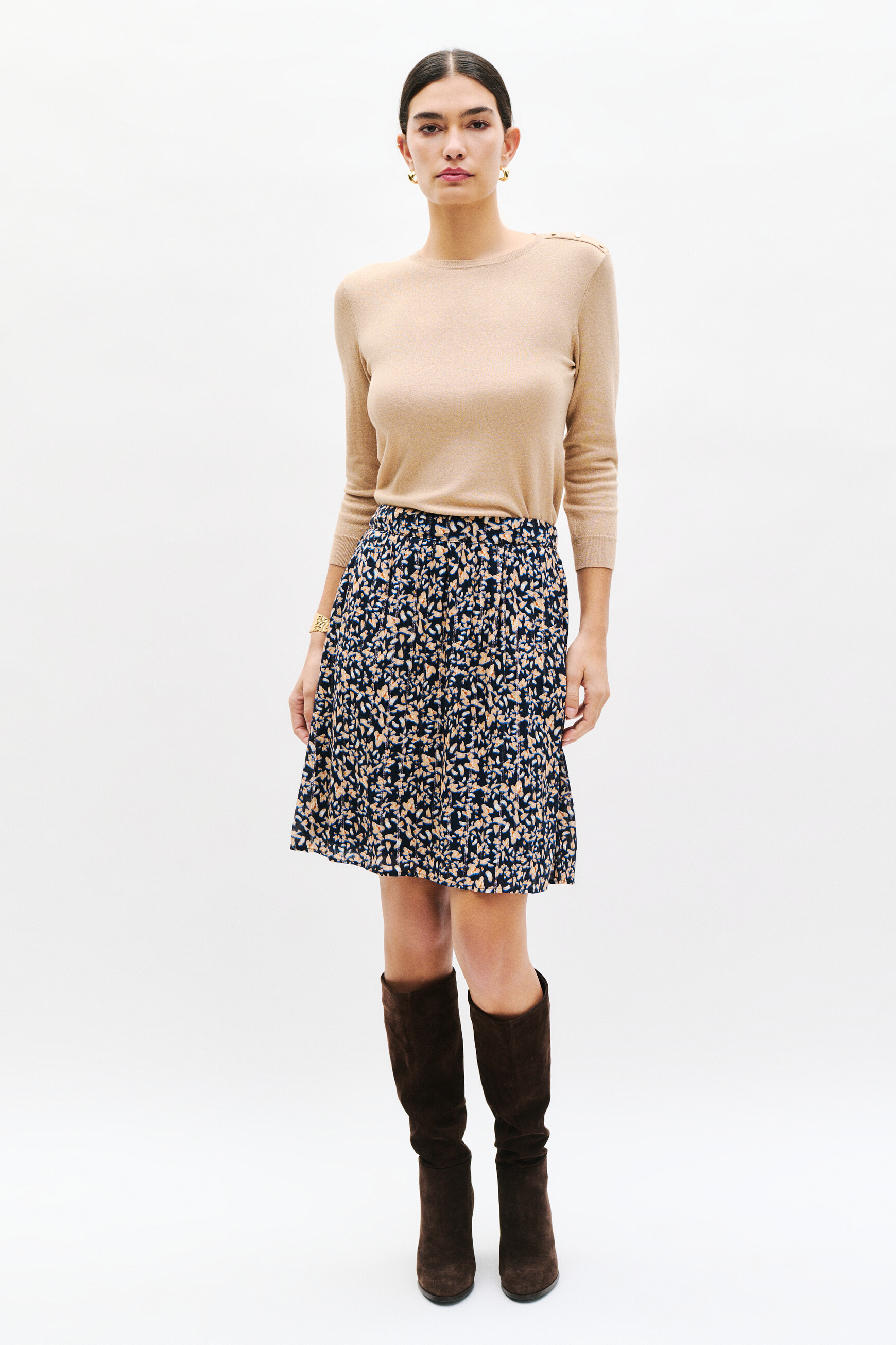 pull minnet sable femme Pull Minnet sable femme