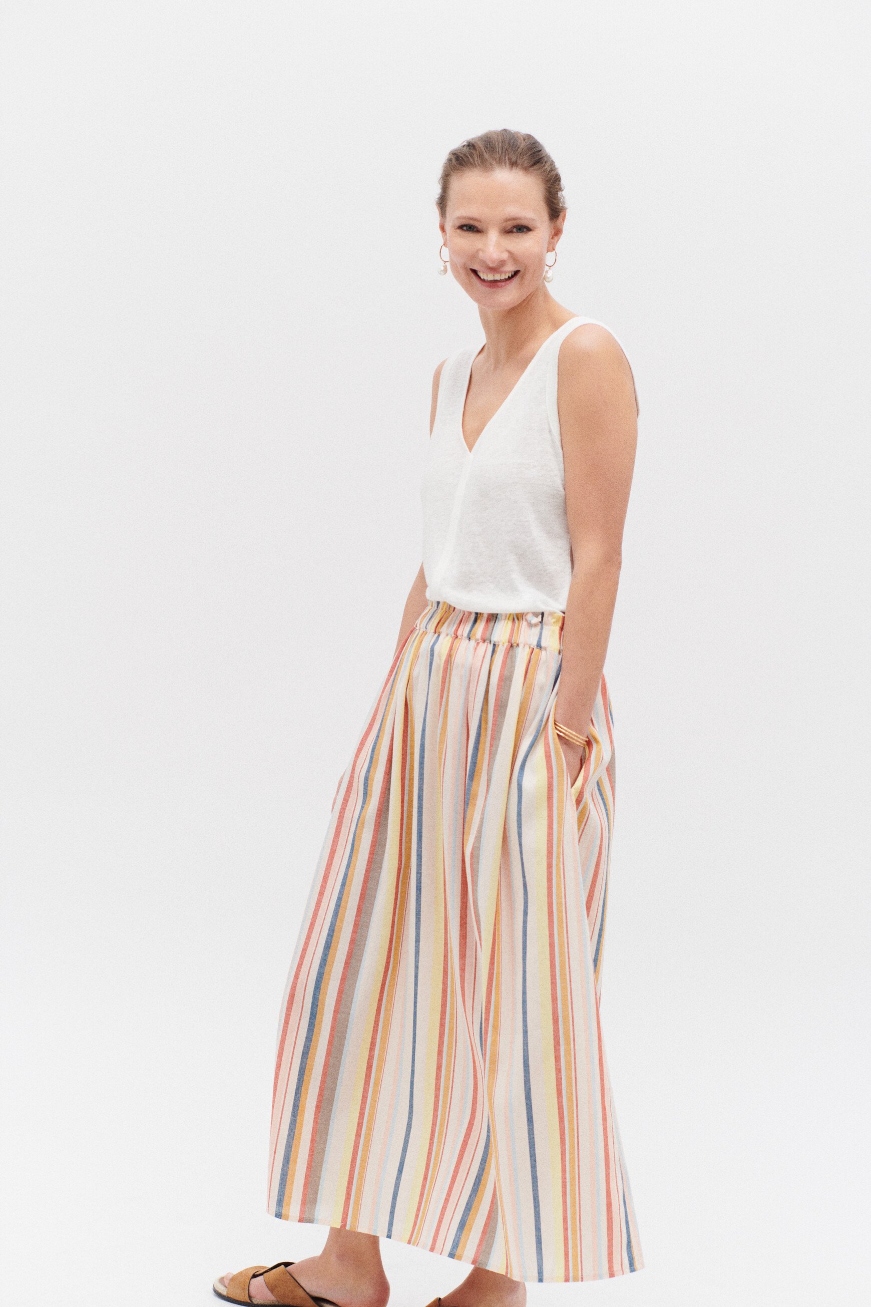 Jupe orange caroll hot sale