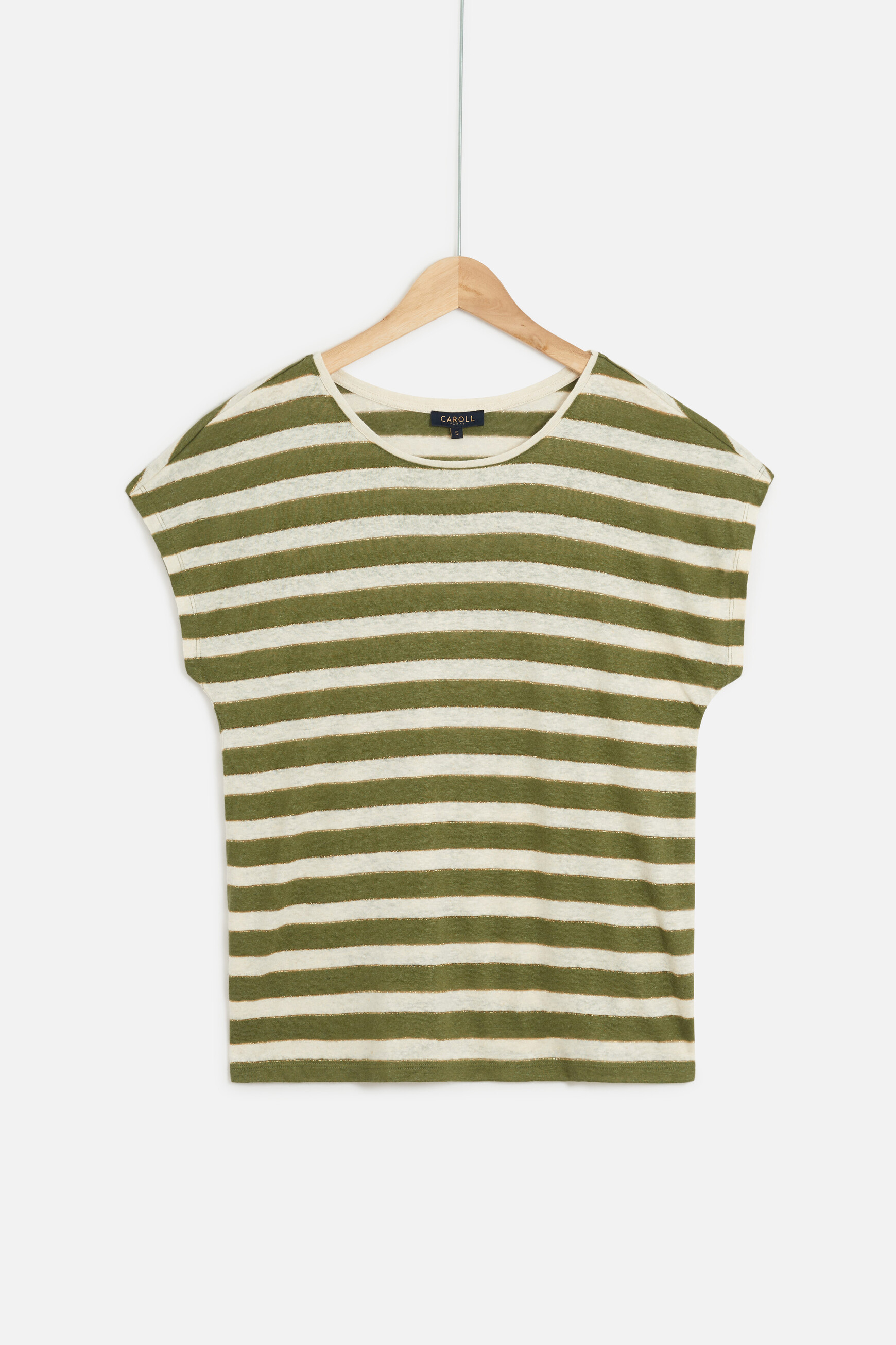 tshirt sylvie vert kaki femme tshirt sylvie vert kaki femme