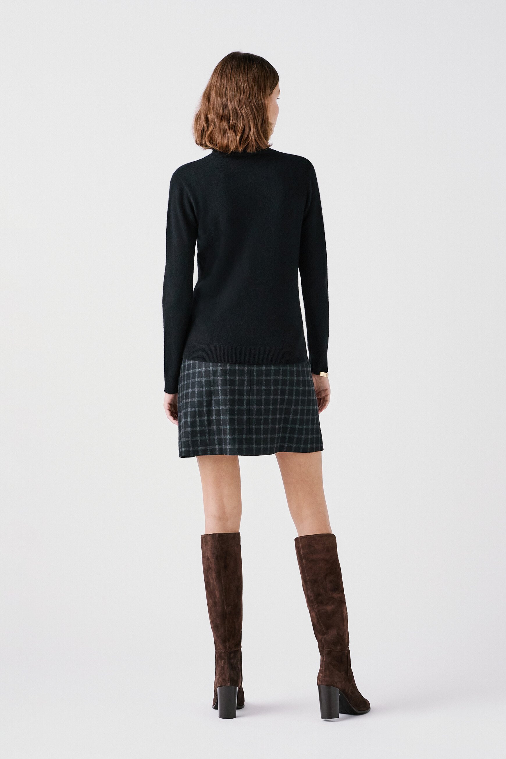 Jupe Apoline gris fonce femme